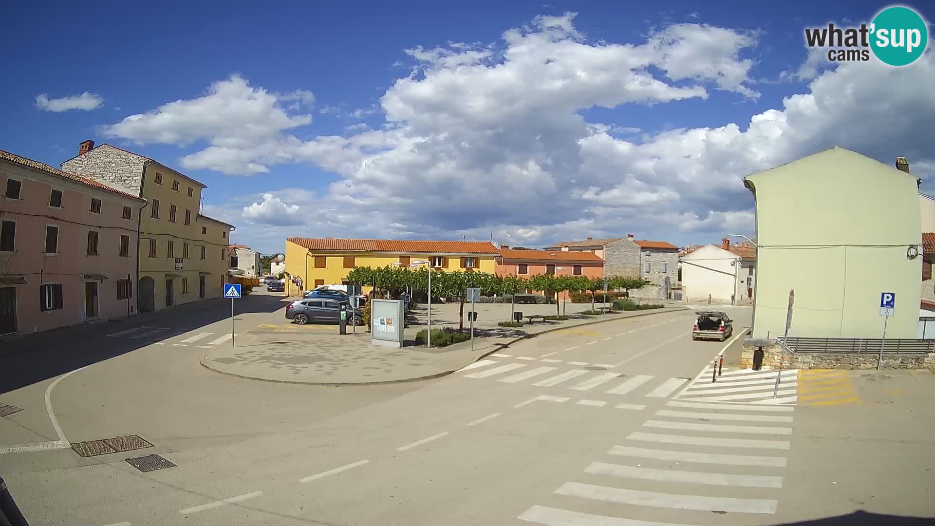 Bale, webcam de la plaza La Musa – Istria – Croacia