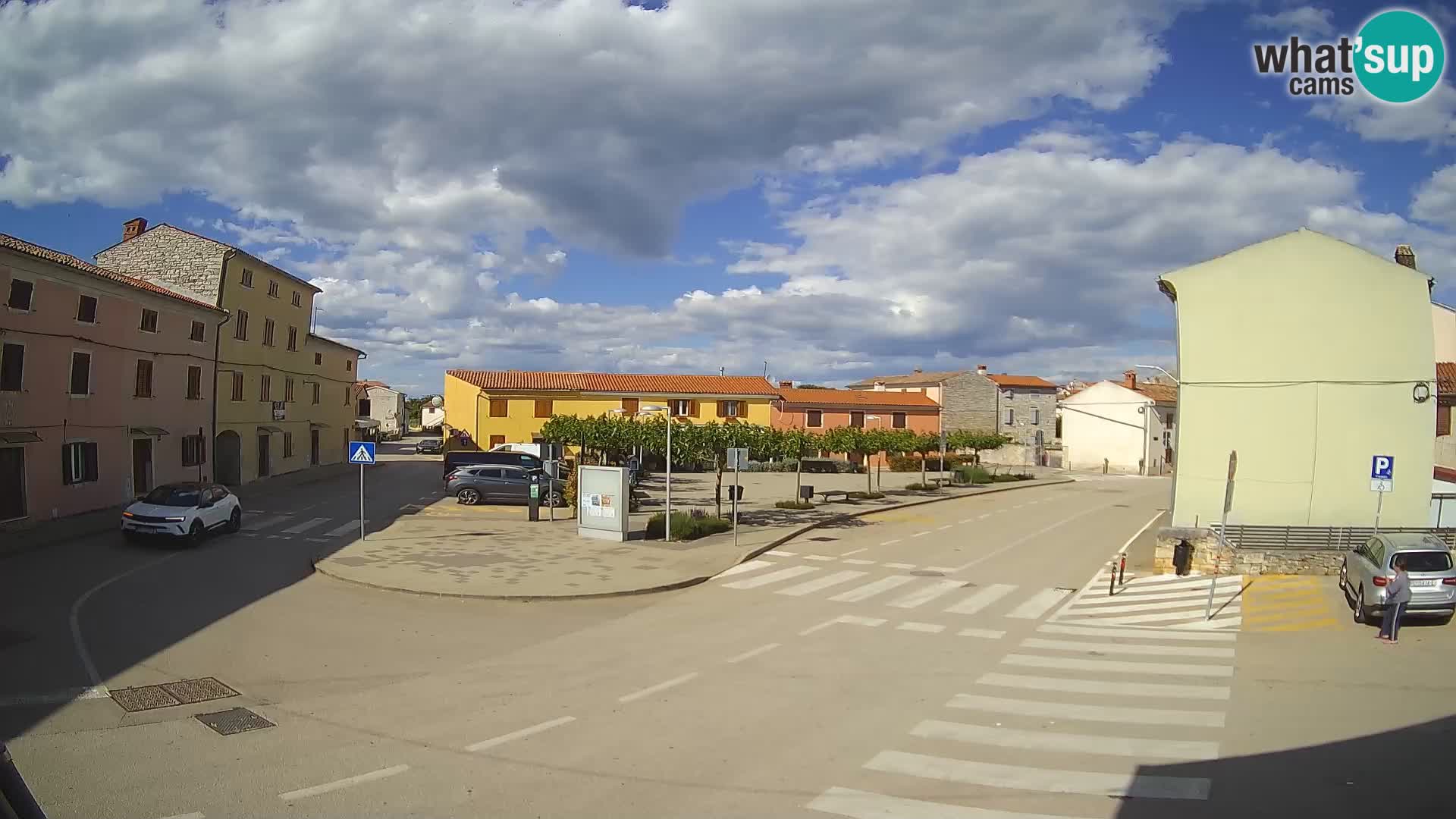Bale Trg La Musa webcam – Istria – Croatia