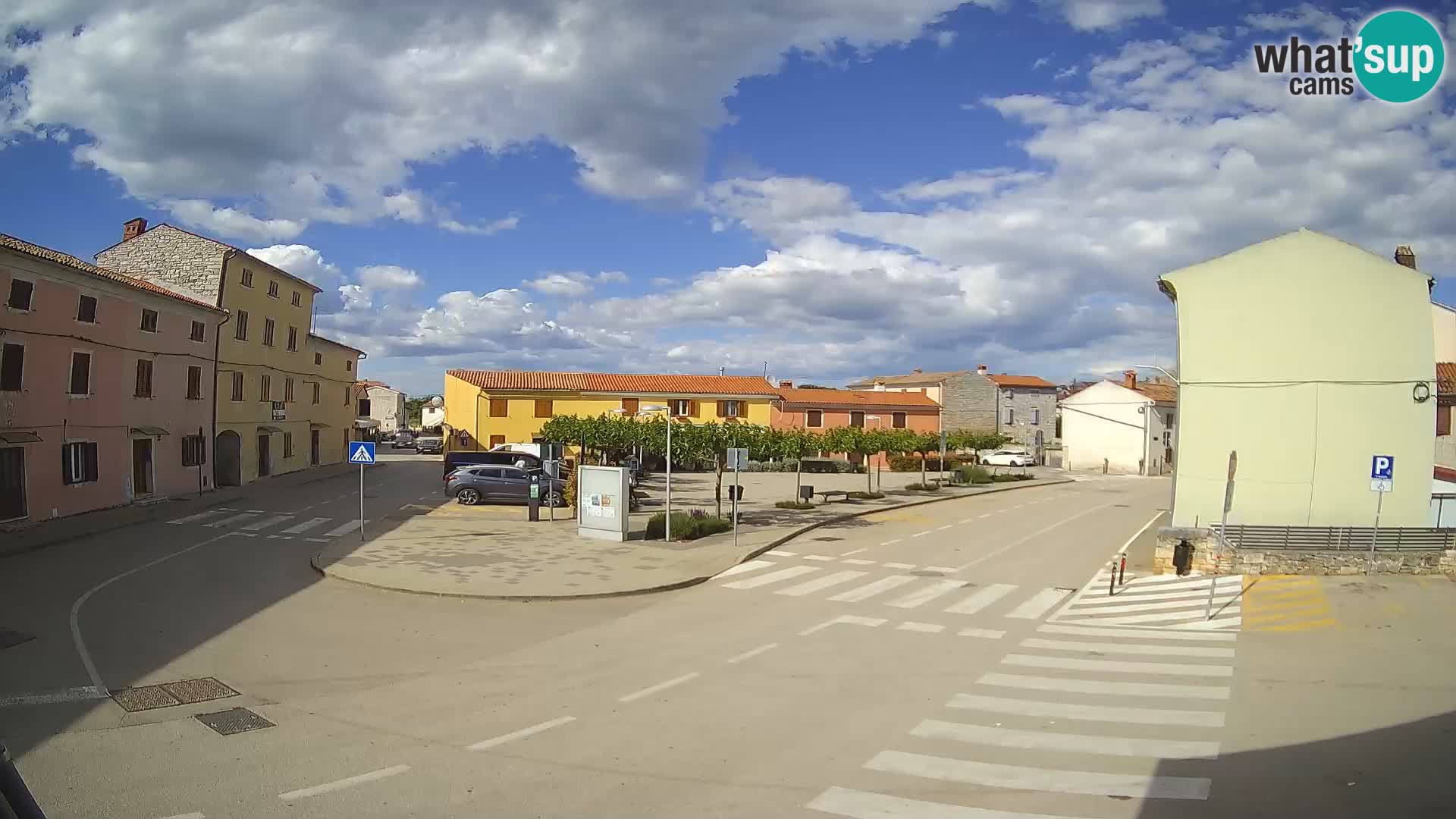 Bale, webcam de la plaza La Musa – Istria – Croacia