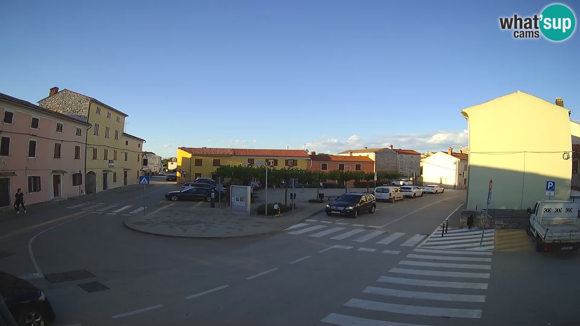 Bale Trg La Musa webcam – Istria – Croatia