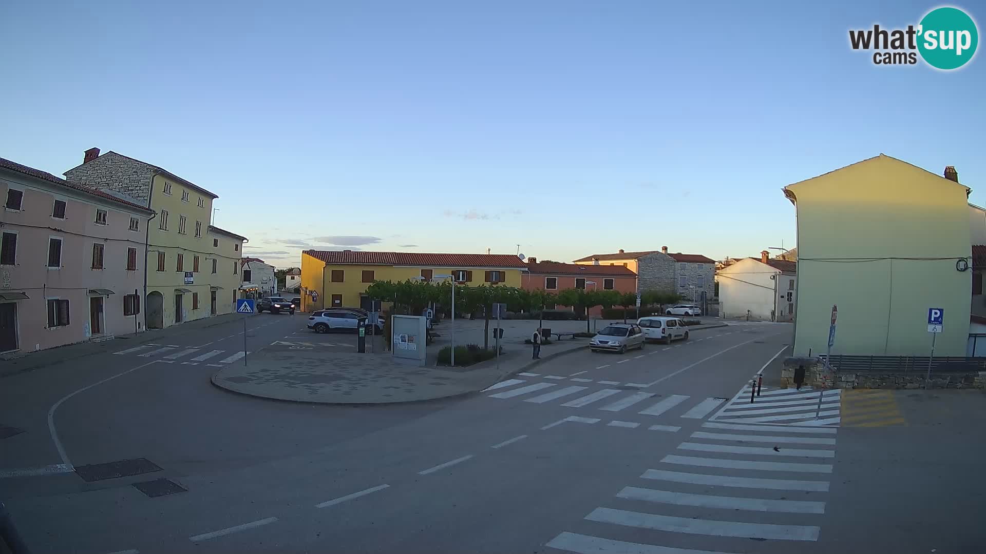 Bale, webcam de la plaza La Musa – Istria – Croacia