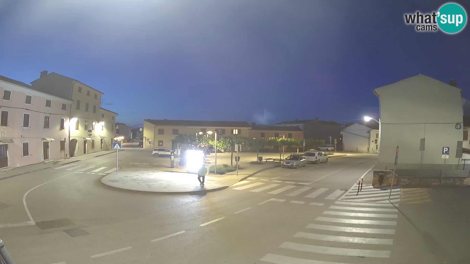 Bale Trg La Musa spletna kamera – Istra – Hrvaška