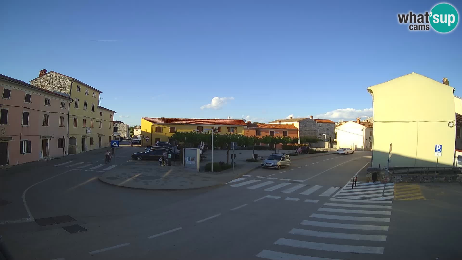 Bale Trg La Musa webcam – Istria – Croatia