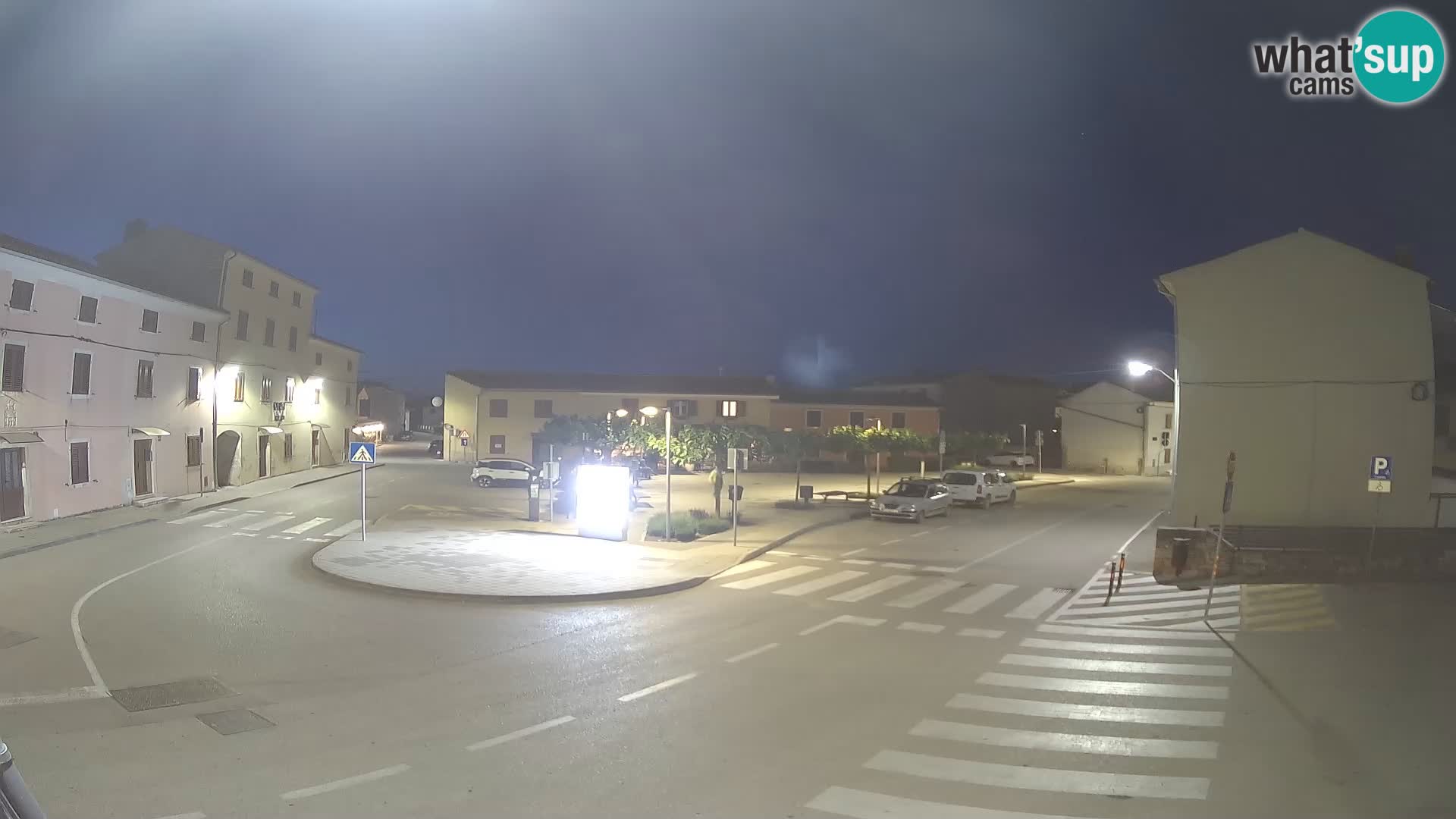 Bale, webcam de la plaza La Musa – Istria – Croacia