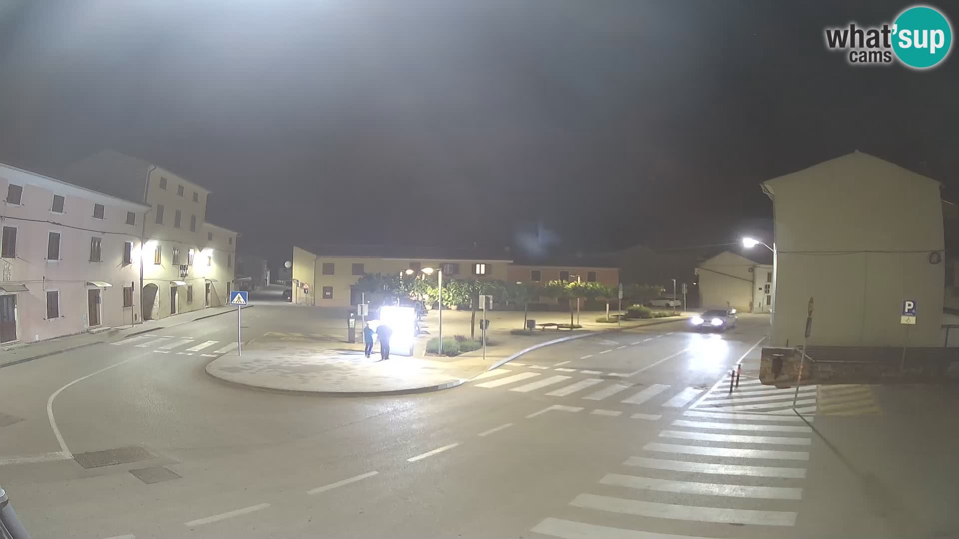 Bale Trg La Musa webcam – Istria – Croatia