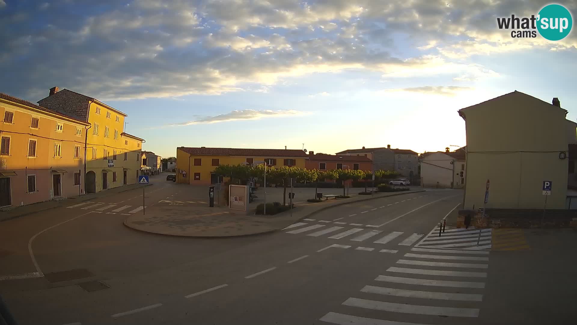 Bale Trg La Musa webcam – Istria – Croatia