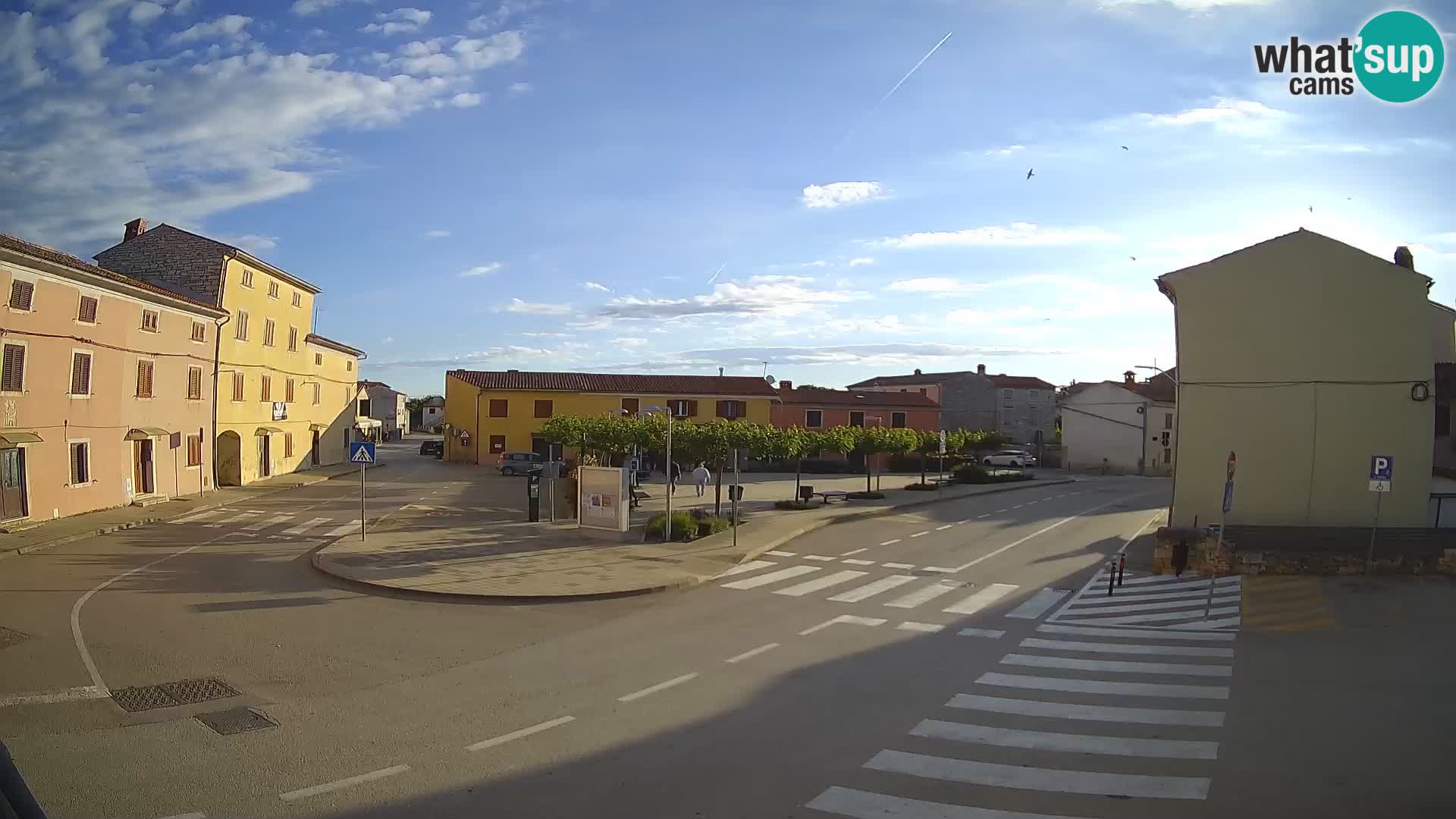 Bale Trg La Musa webcam – Istria – Croatia