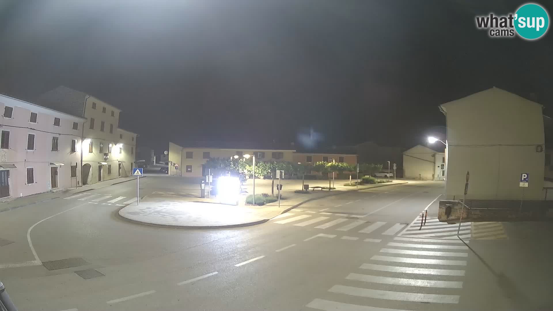 Bale Trg La Musa webcam – Istria – Croatia
