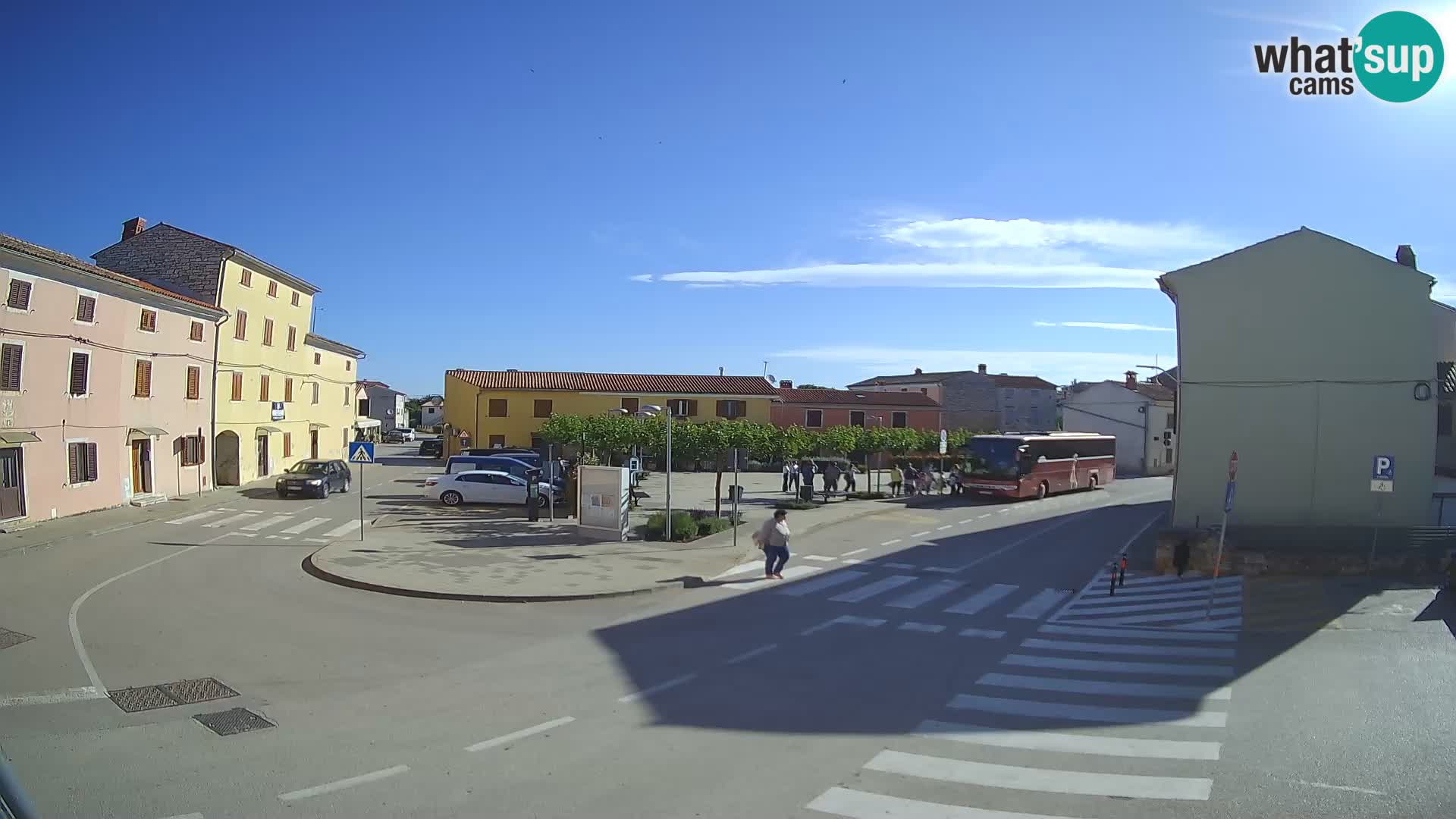 Webcam Valle, piazza La Musa – Istria – Croazia