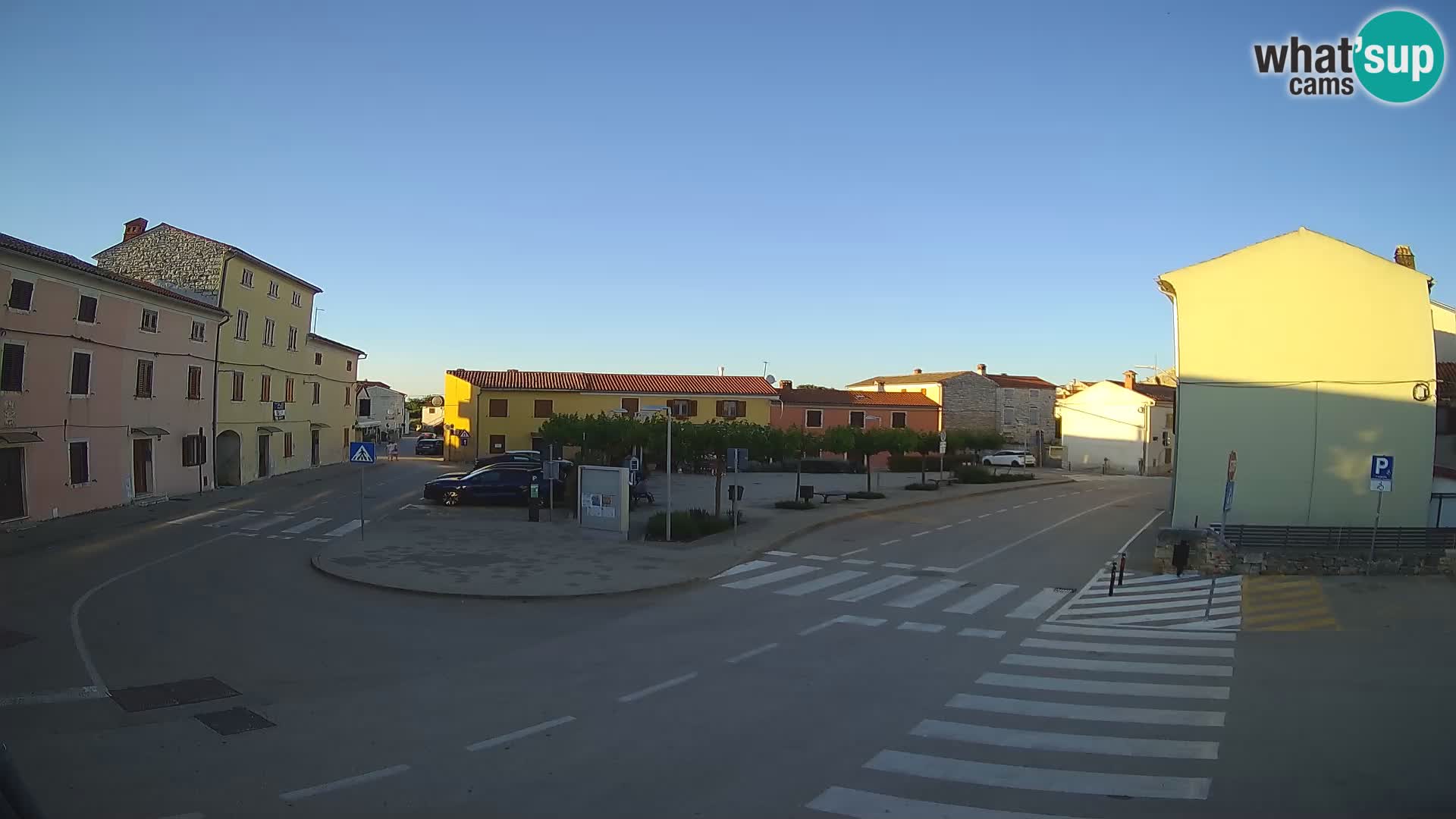 Bale Trg La Musa spletna kamera – Istra – Hrvaška