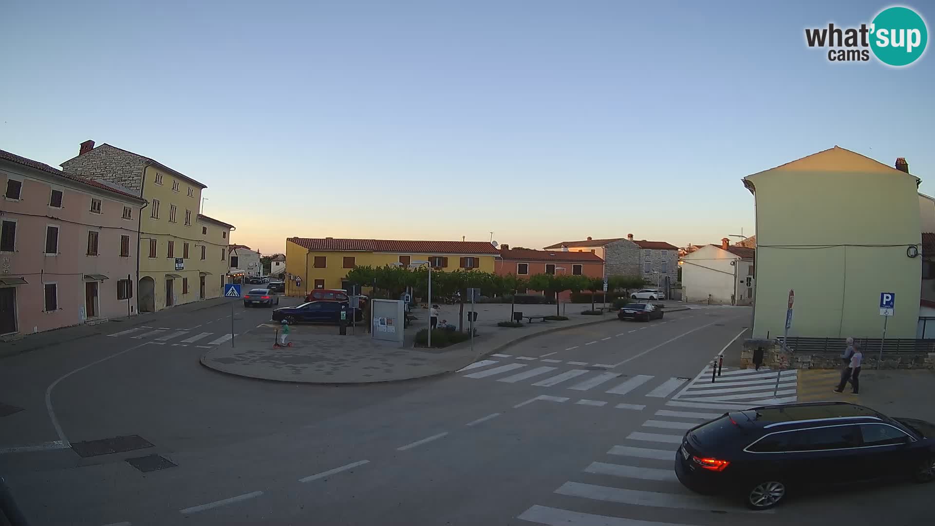 Bale Trg La Musa spletna kamera – Istra – Hrvaška