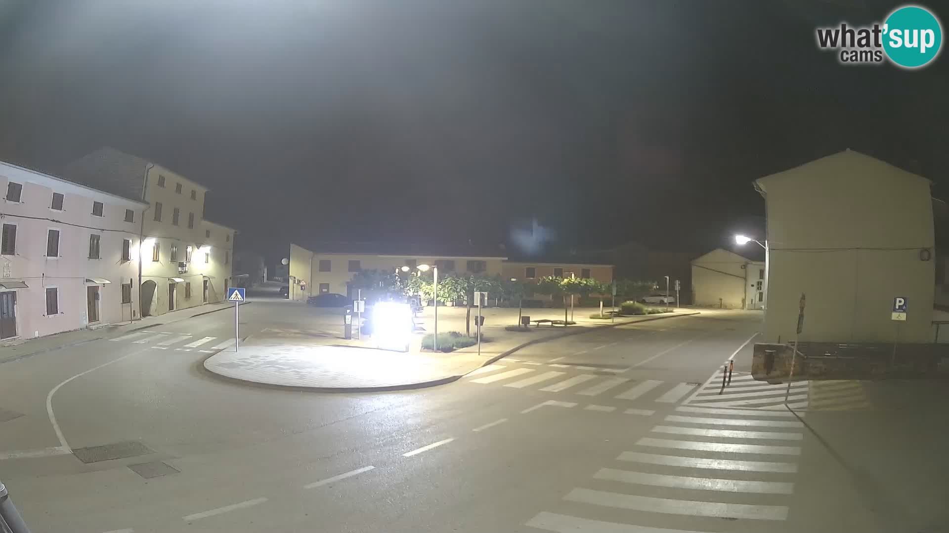Bale Trg La Musa webcam – Istria – Croatia