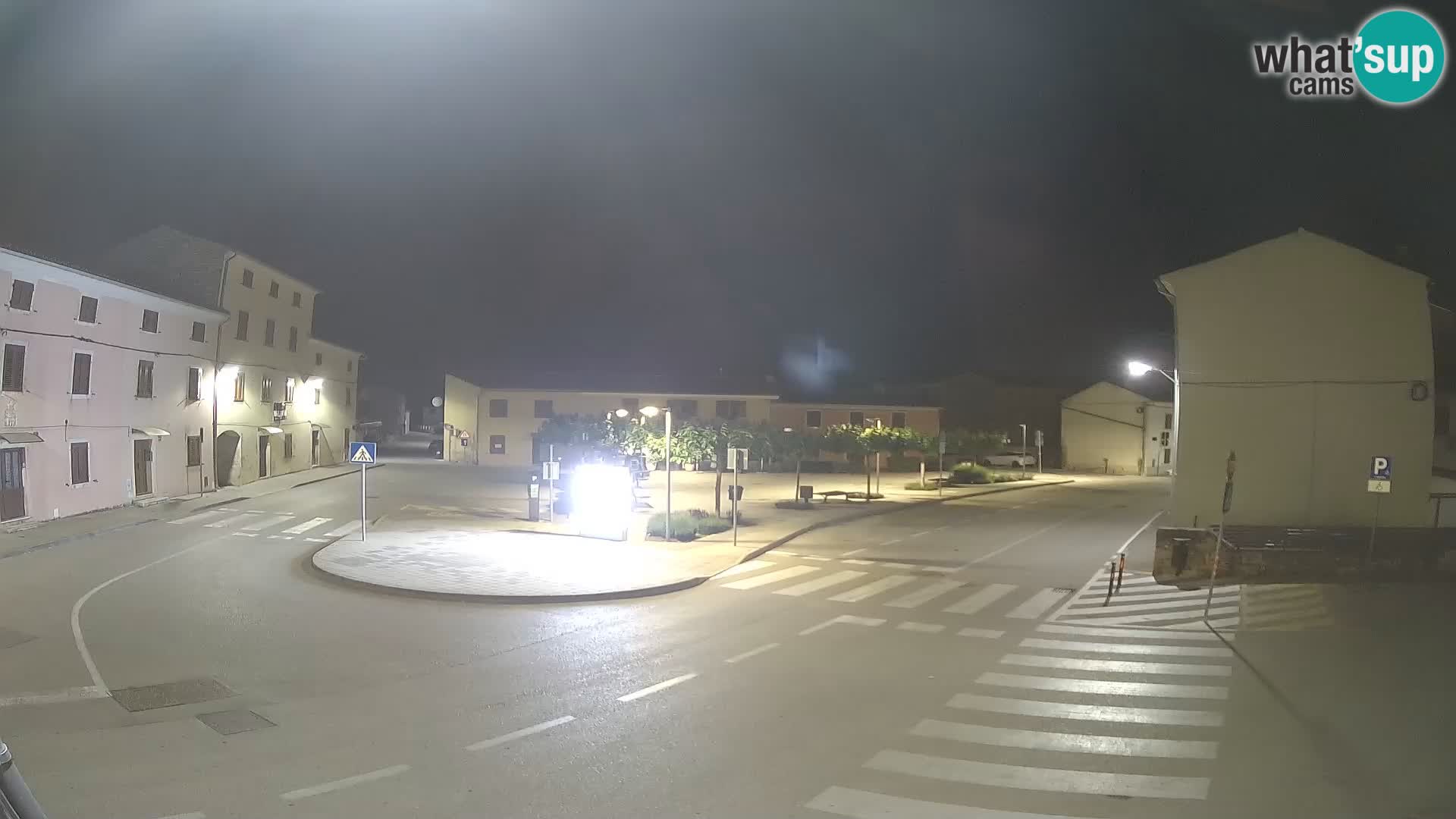 Bale Trg La Musa webcam – Istria – Croatia