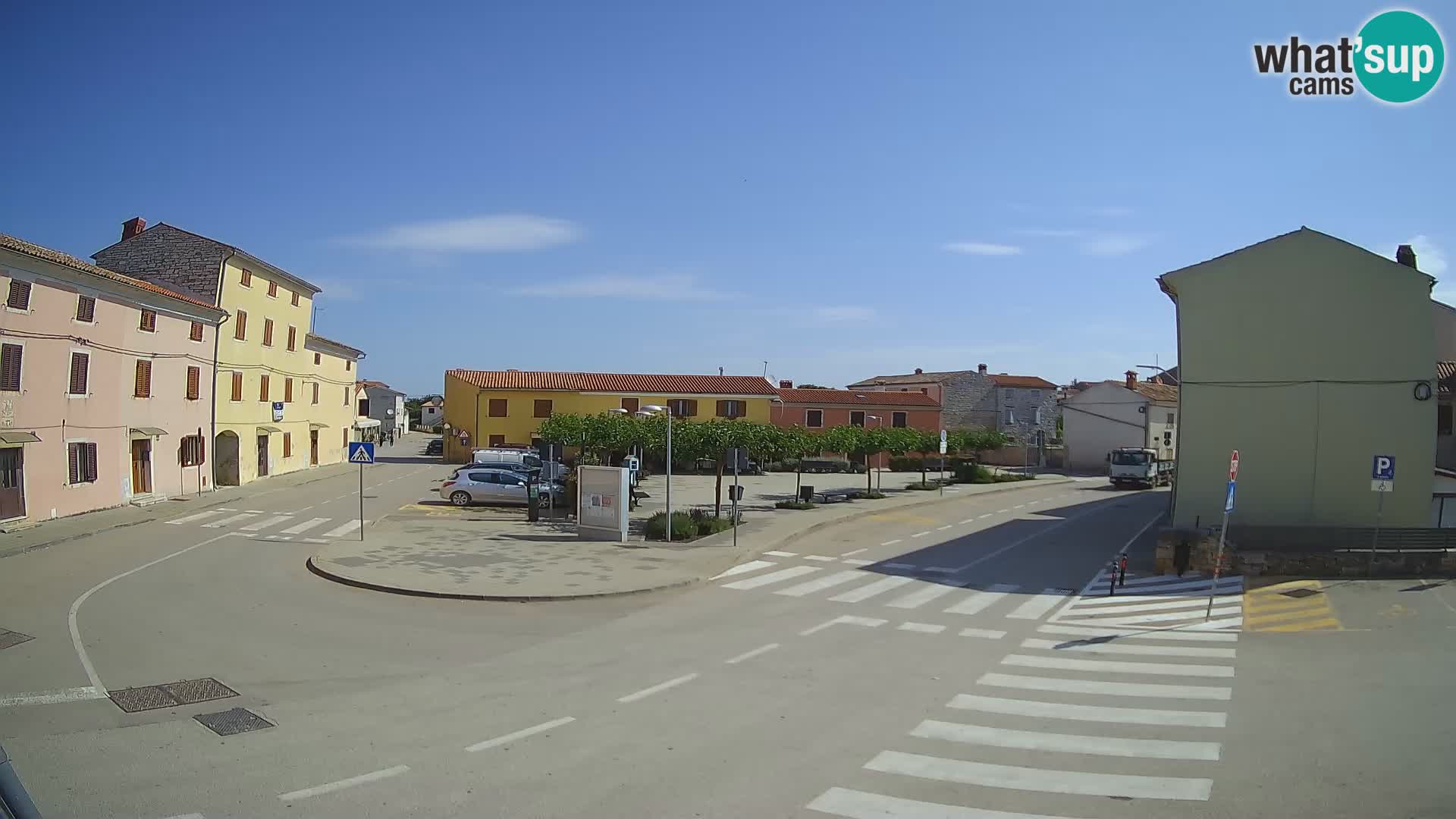 Bale Trg La Musa spletna kamera – Istra – Hrvaška