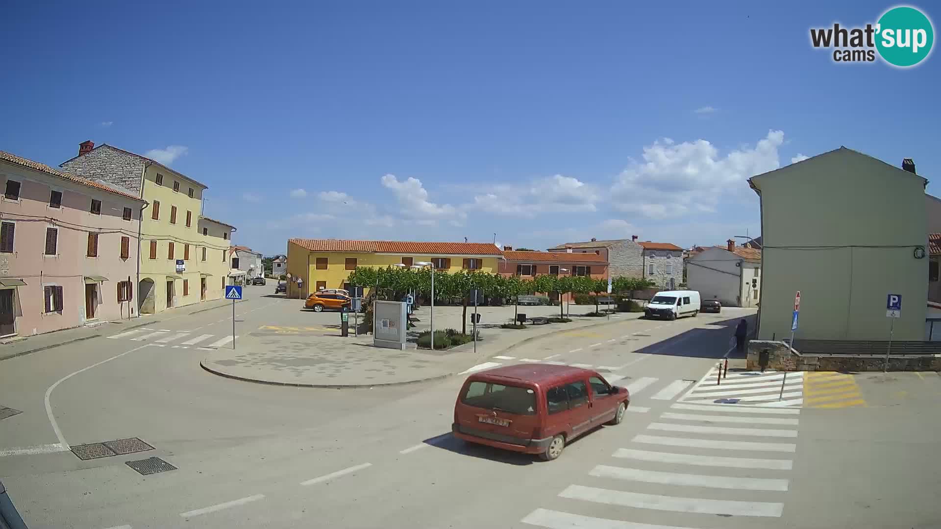 Bale Trg La Musa webcam – Istria – Croatia