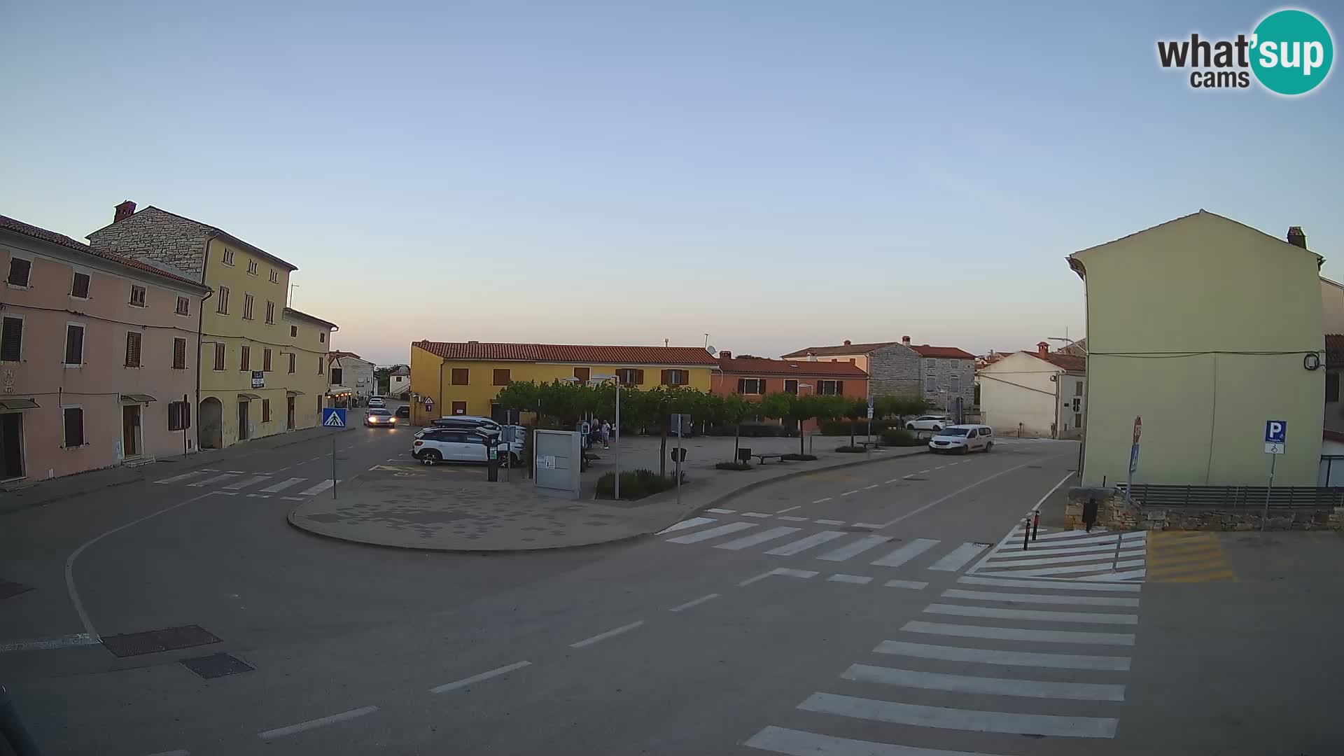 Bale Trg La Musa webcam – Istria – Croatia