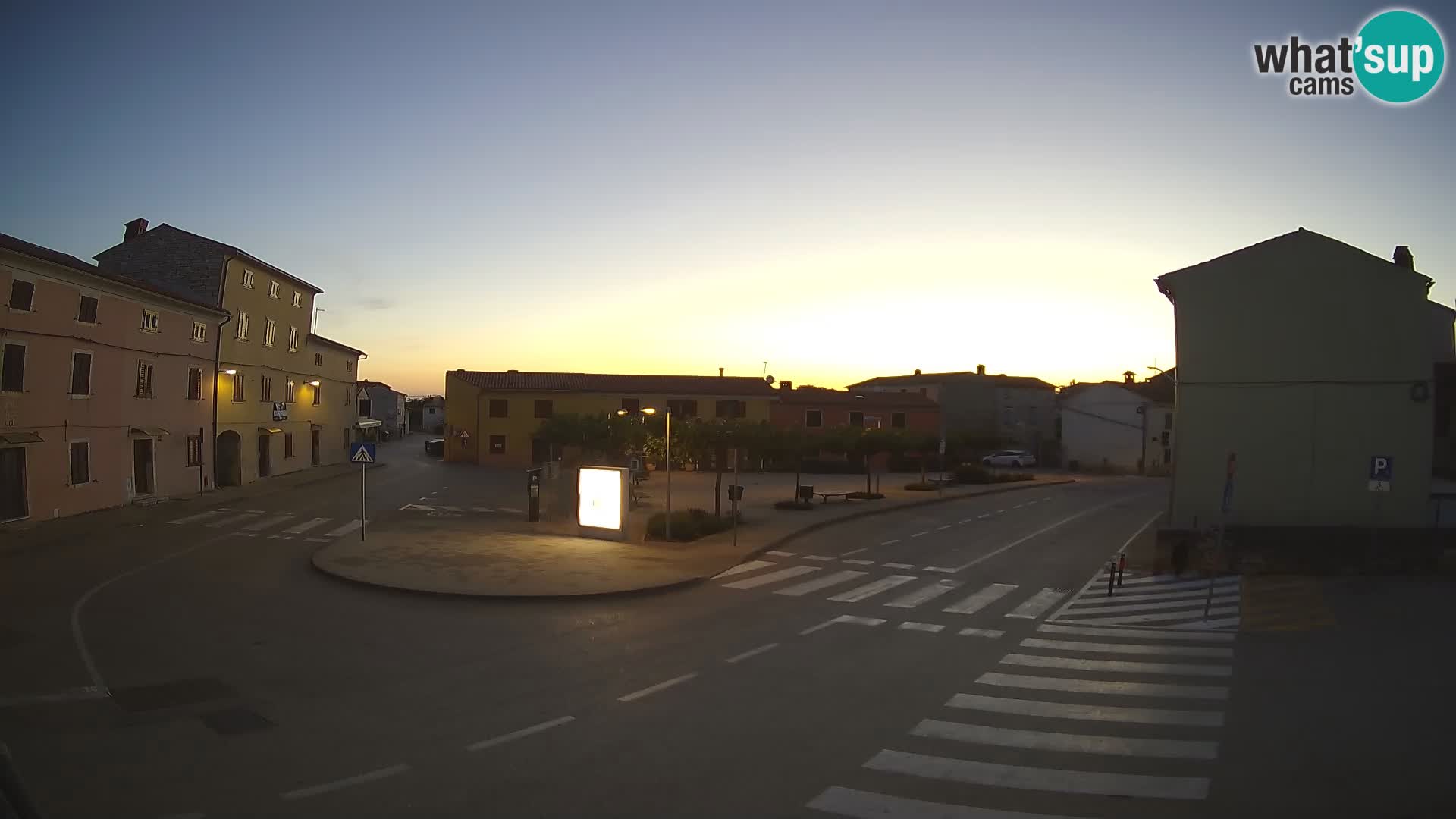 Bale Trg La Musa webcam – Istria – Croatia