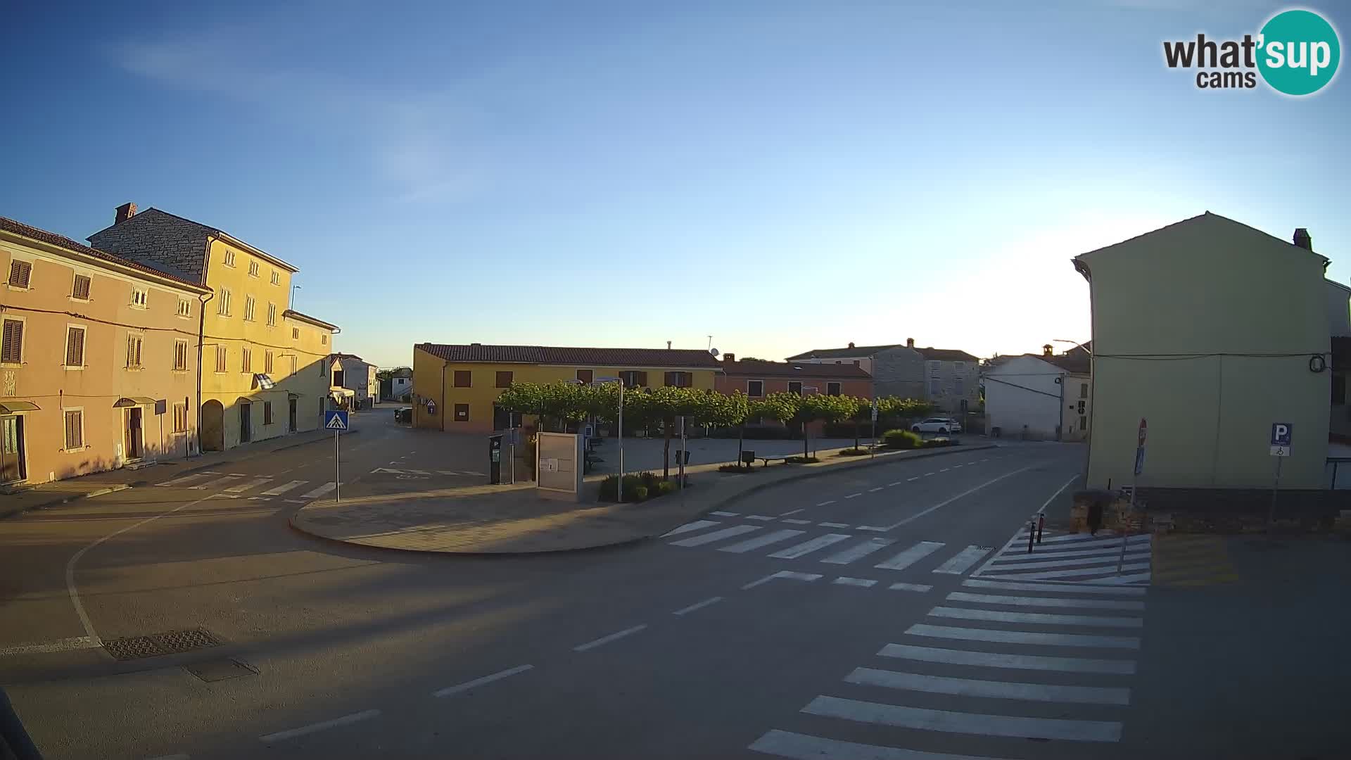 Bale Trg La Musa webcam – Istria – Croatia