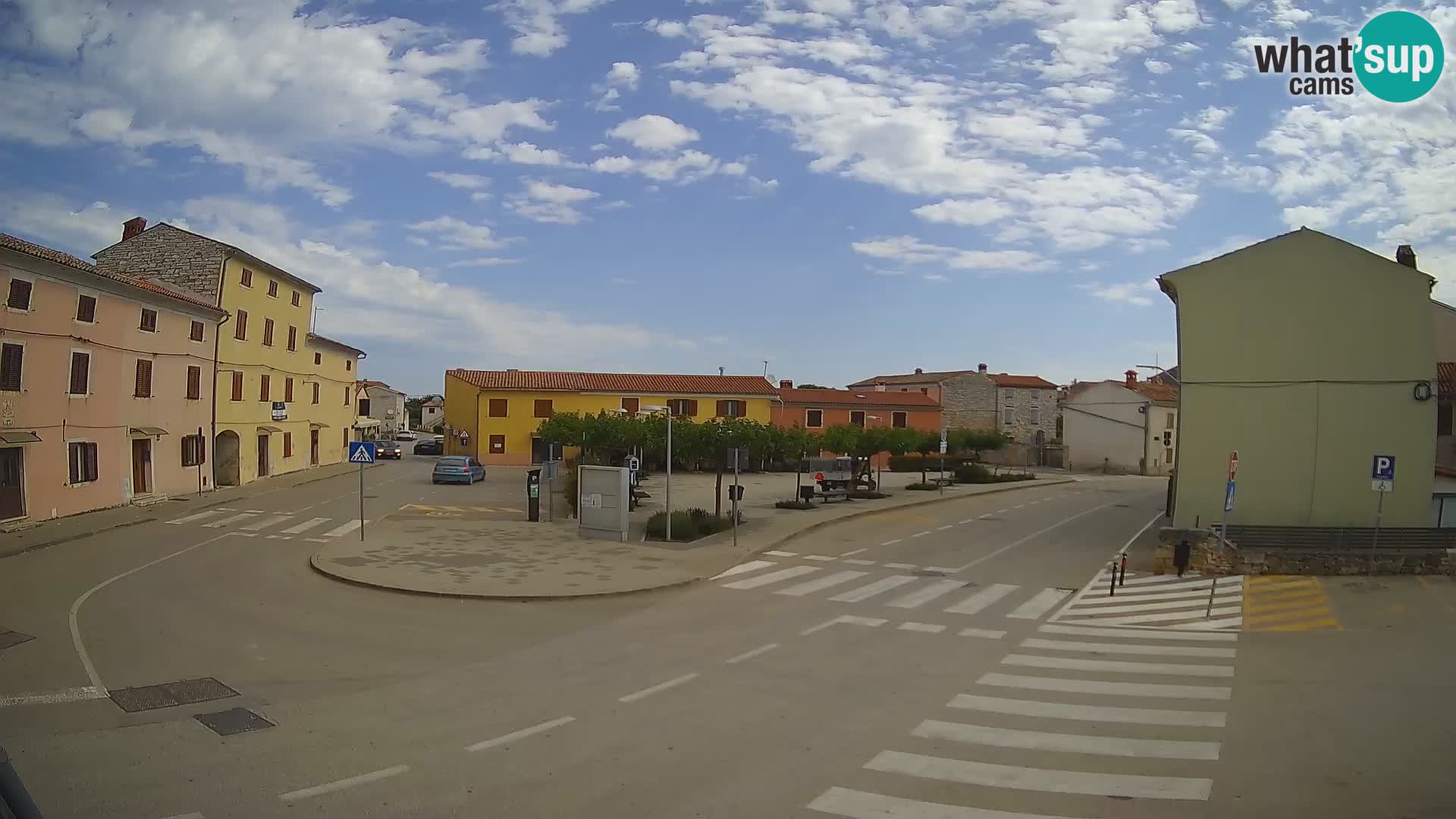 Bale Trg La Musa webcam – Istria – Croatia