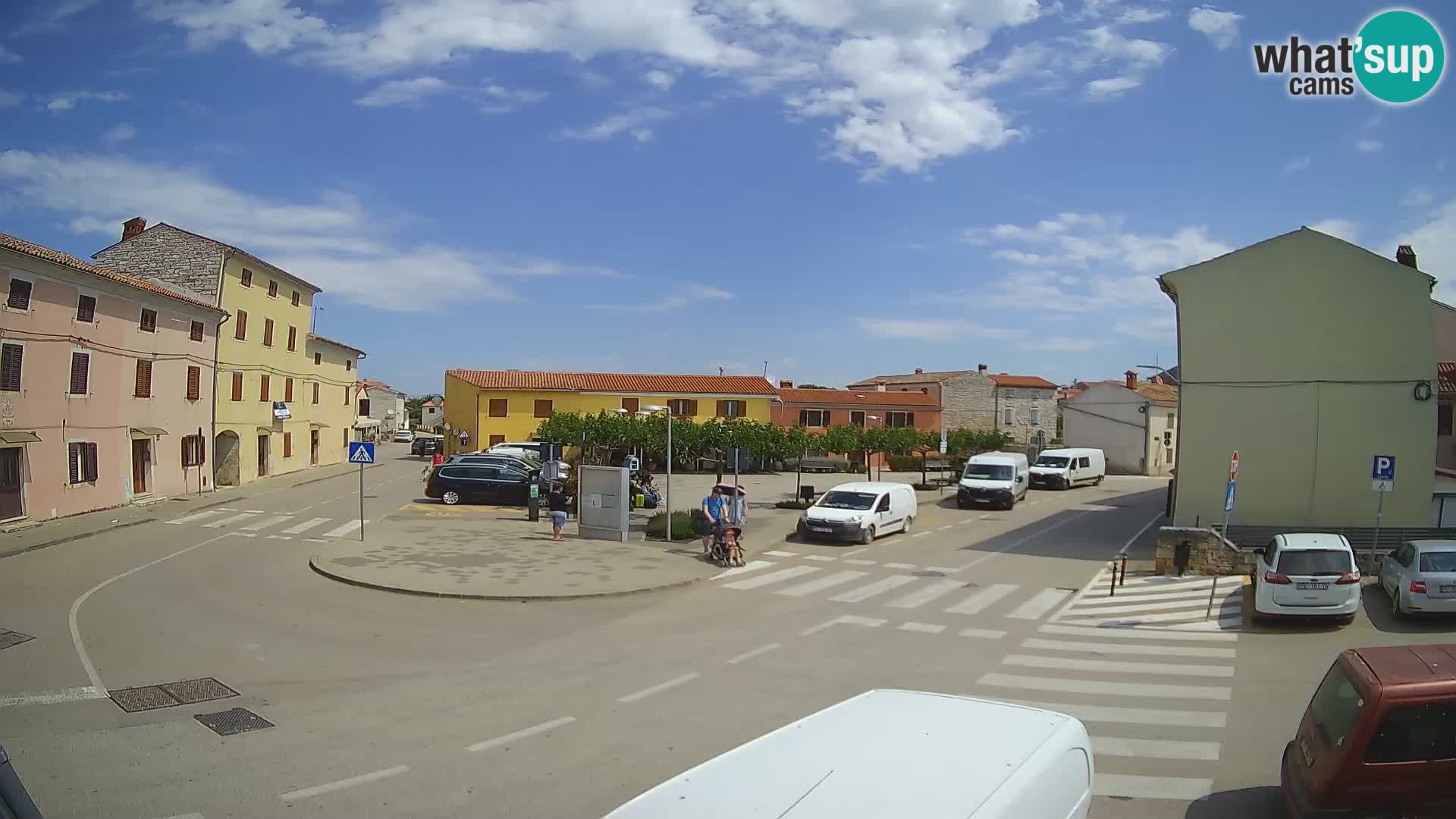 Bale Trg La Musa webcam – Istria – Croatia