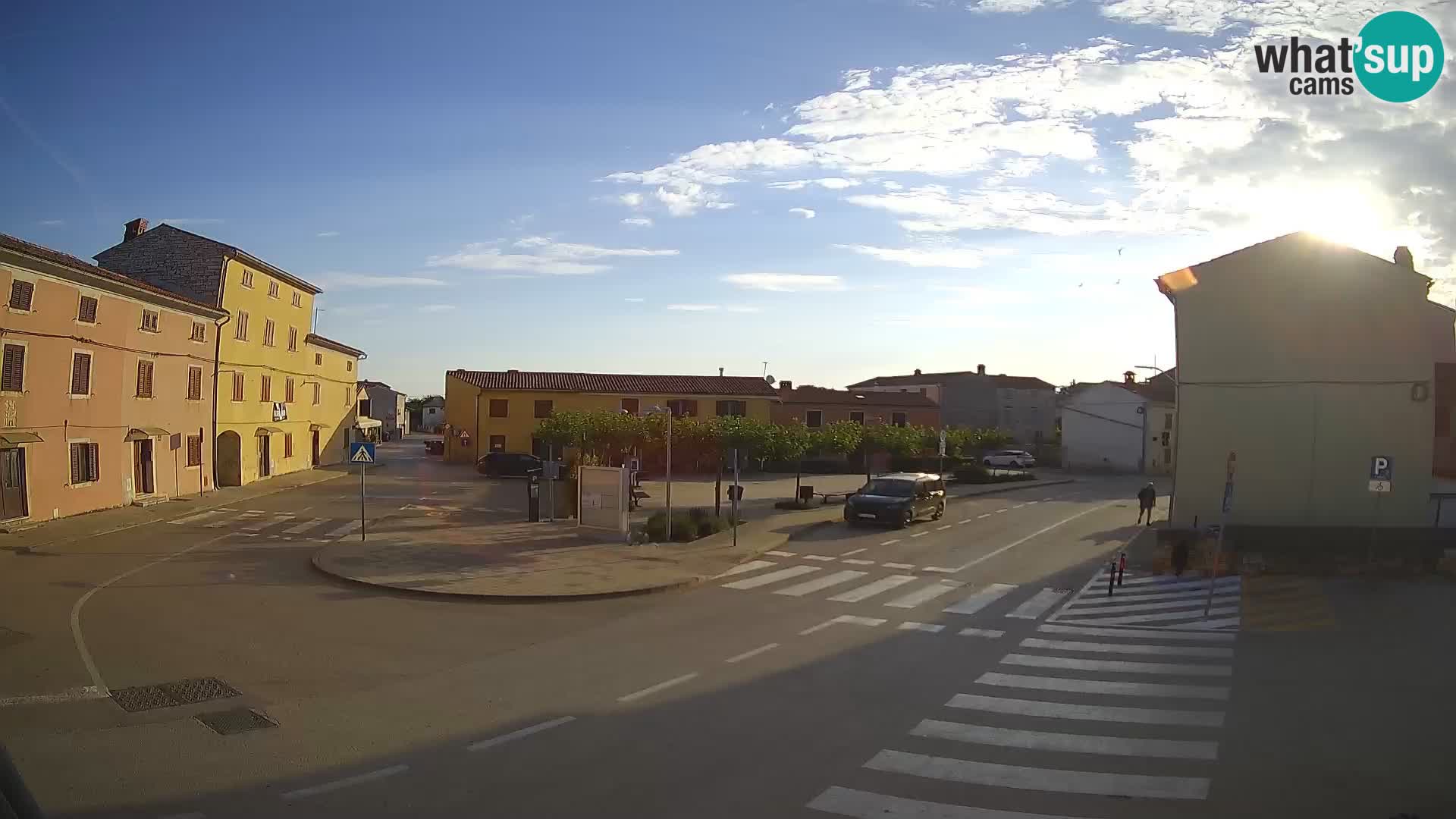 Bale Trg La Musa webcam – Istria – Croatia