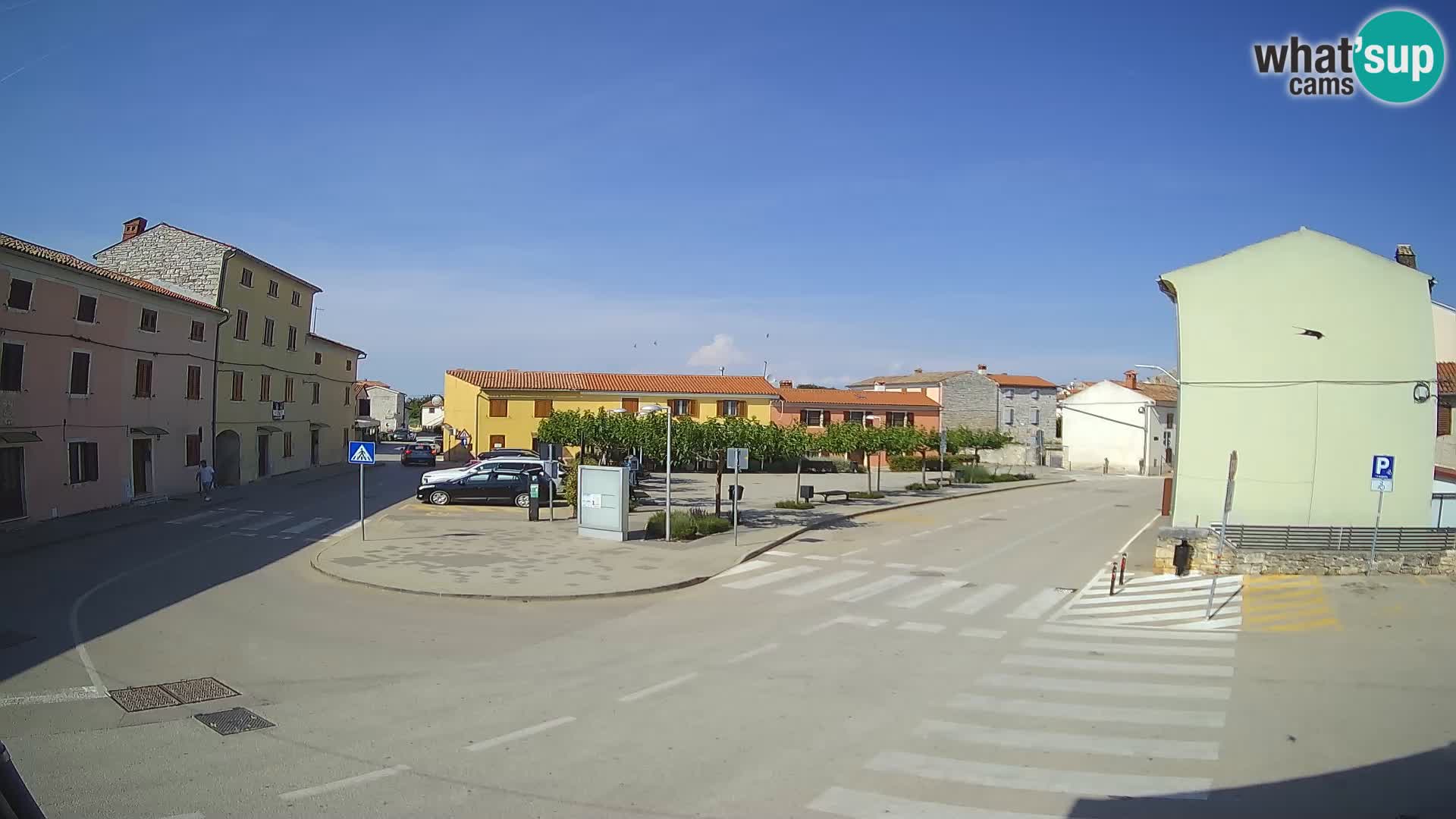 Bale Trg La Musa webcam – Istria – Croatia