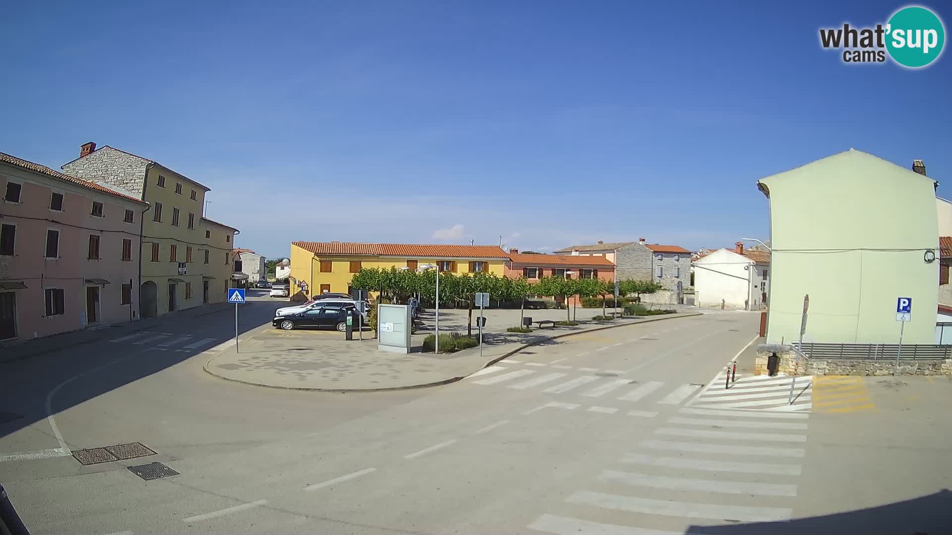 Bale Trg La Musa webcam – Istria – Croatia