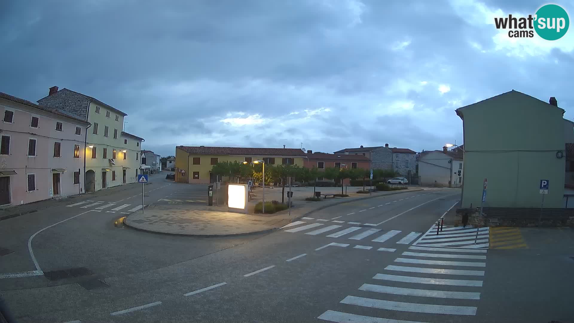 Bale, webcam de la plaza La Musa – Istria – Croacia
