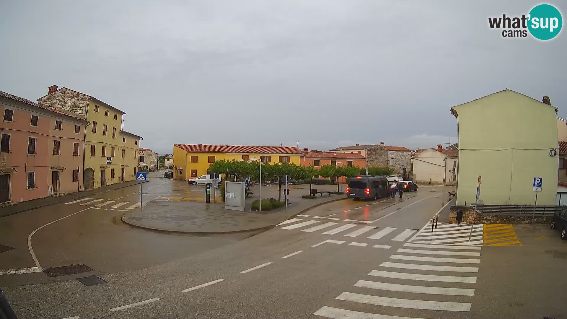 Bale Trg La Musa webcam – Istria – Croatia