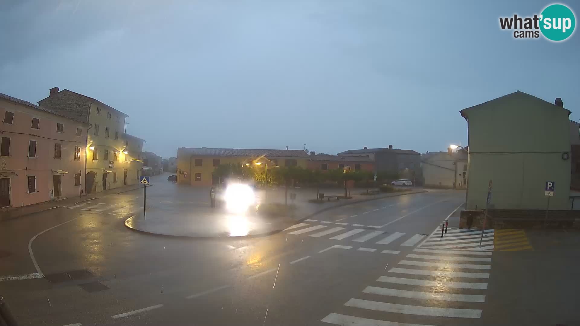 Bale, webcam de la plaza La Musa – Istria – Croacia