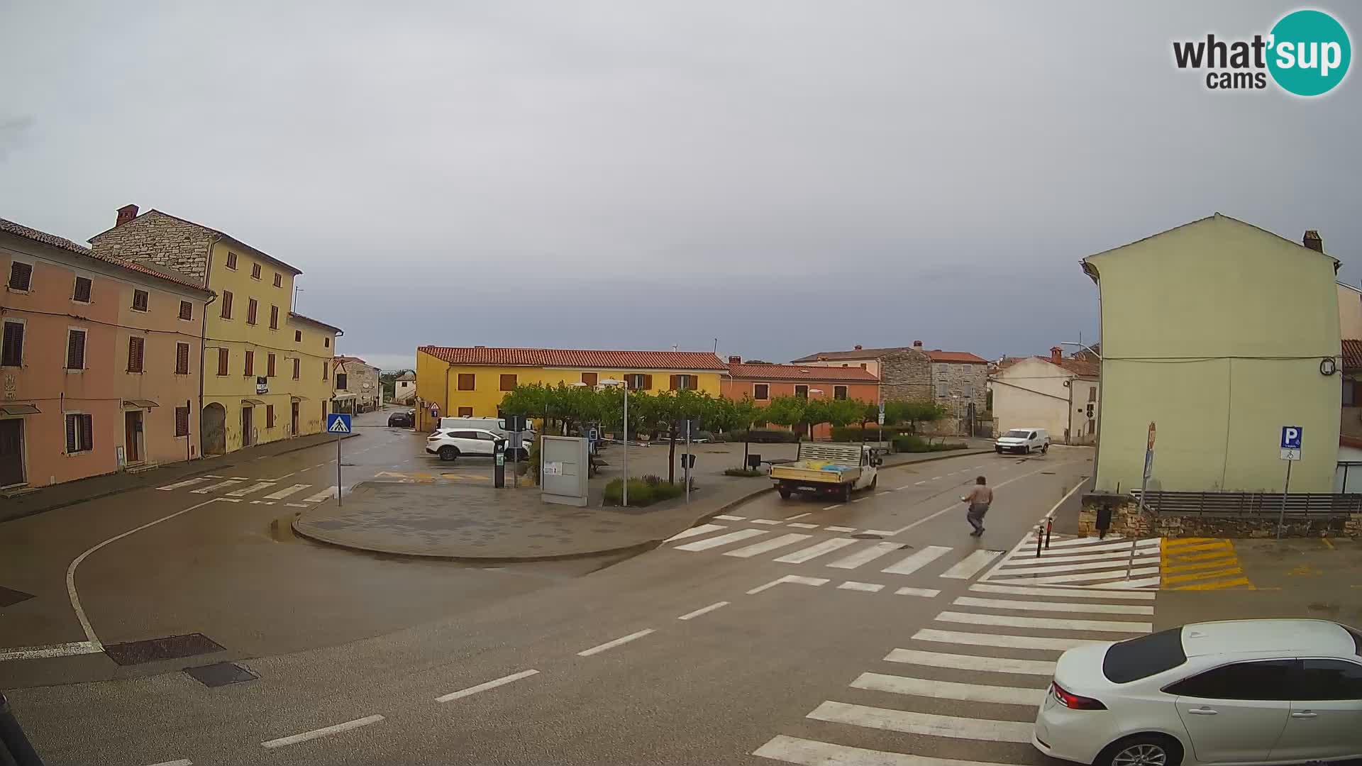 Bale, webcam de la plaza La Musa – Istria – Croacia