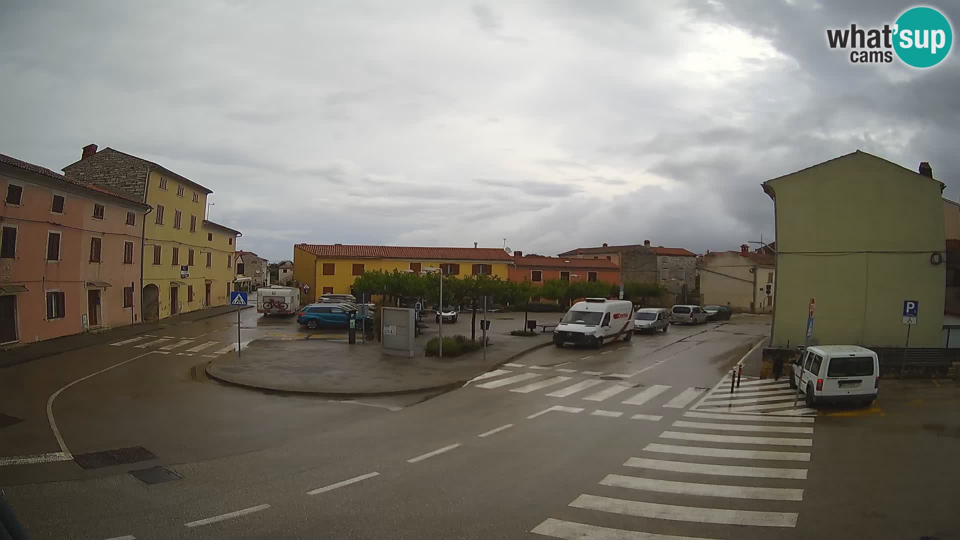 Bale, webcam de la plaza La Musa – Istria – Croacia