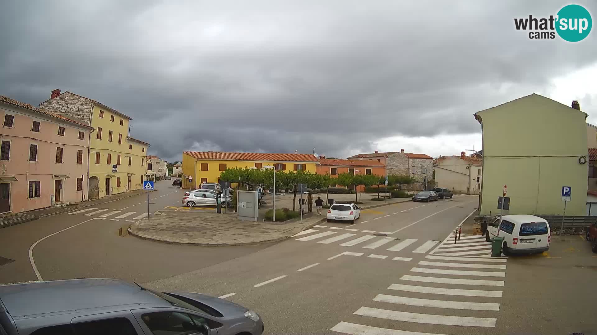 Bale Trg La Musa webcam – Istria – Croatia