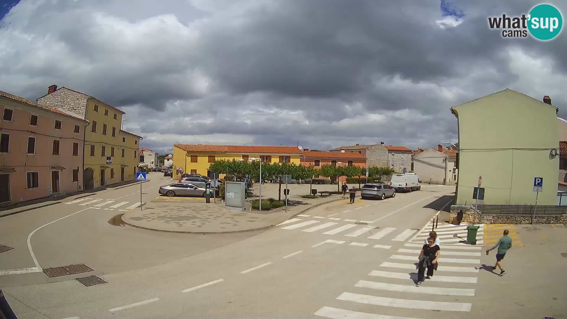 Bale, webcam de la plaza La Musa – Istria – Croacia