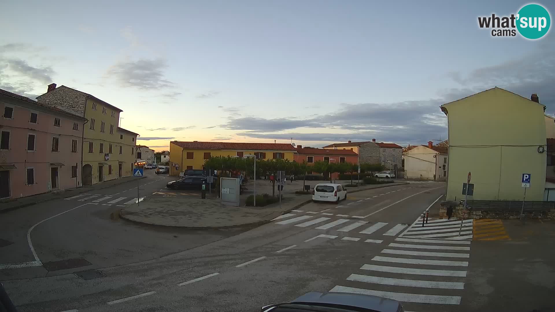 Bale Trg La Musa webcam – Istria – Croatia