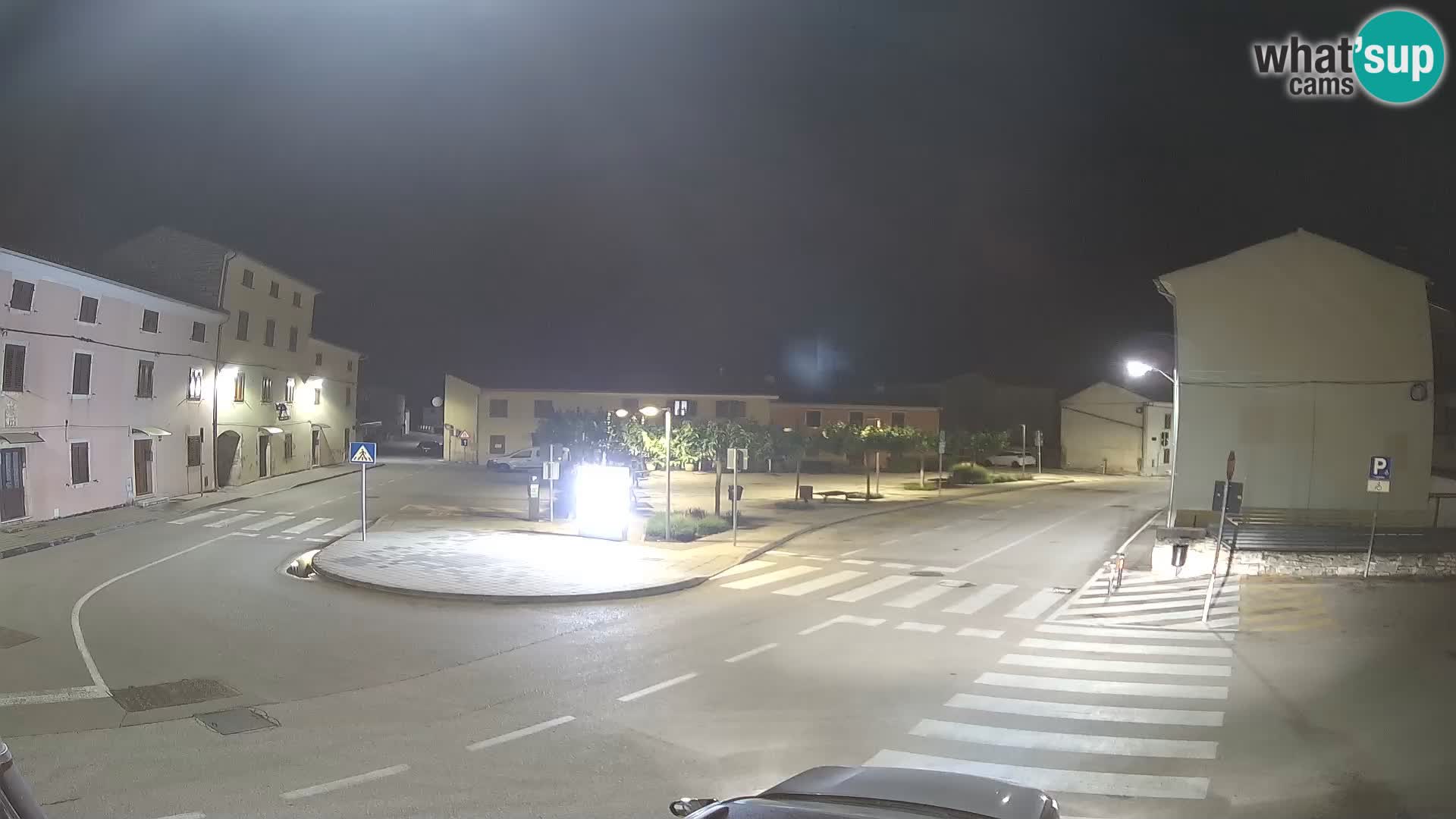 Bale Trg La Musa webcam – Istria – Croatia