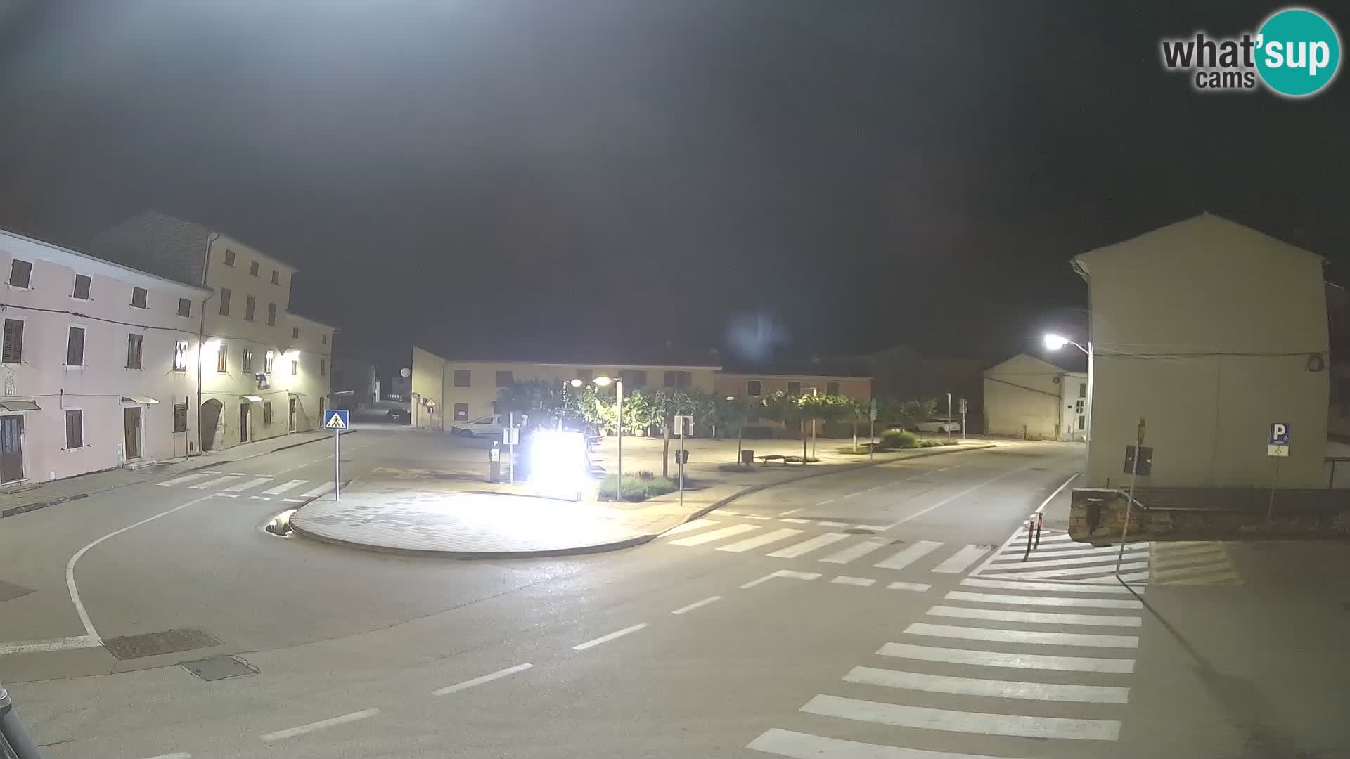 Bale Trg La Musa webcam – Istria – Croatia