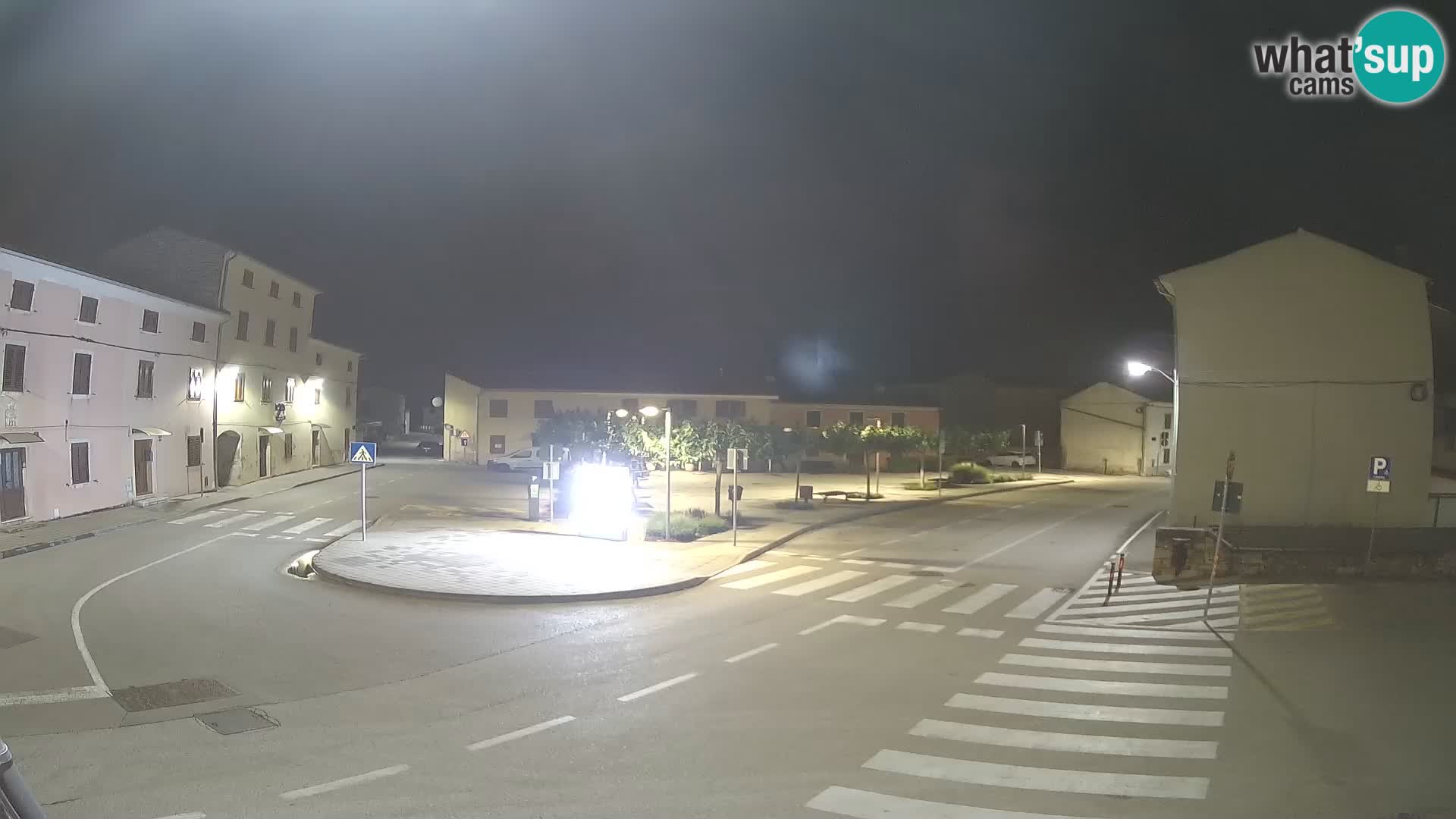 Bale Trg La Musa webcam – Istria – Croatia