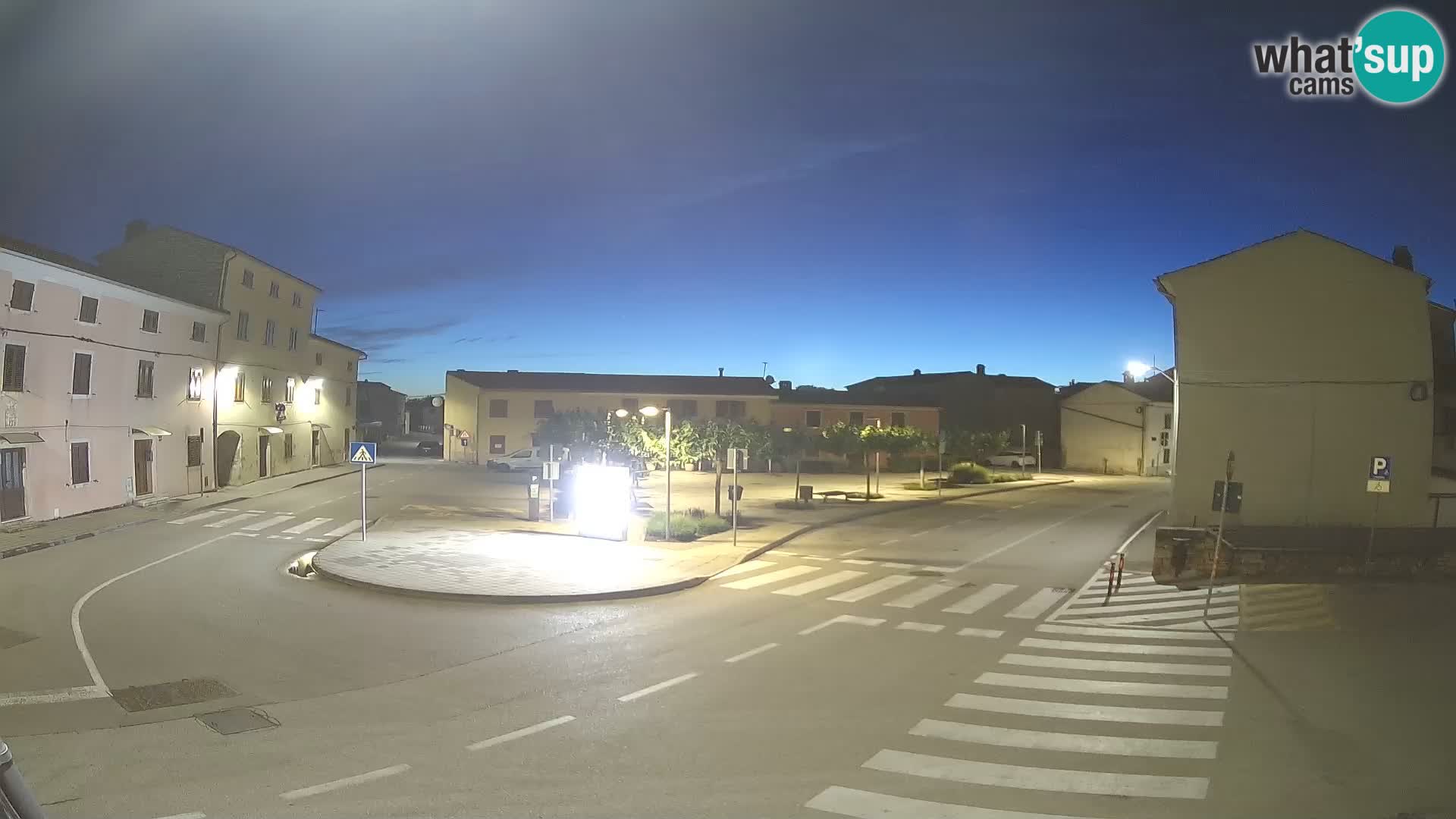 Bale Trg La Musa spletna kamera – Istra – Hrvaška