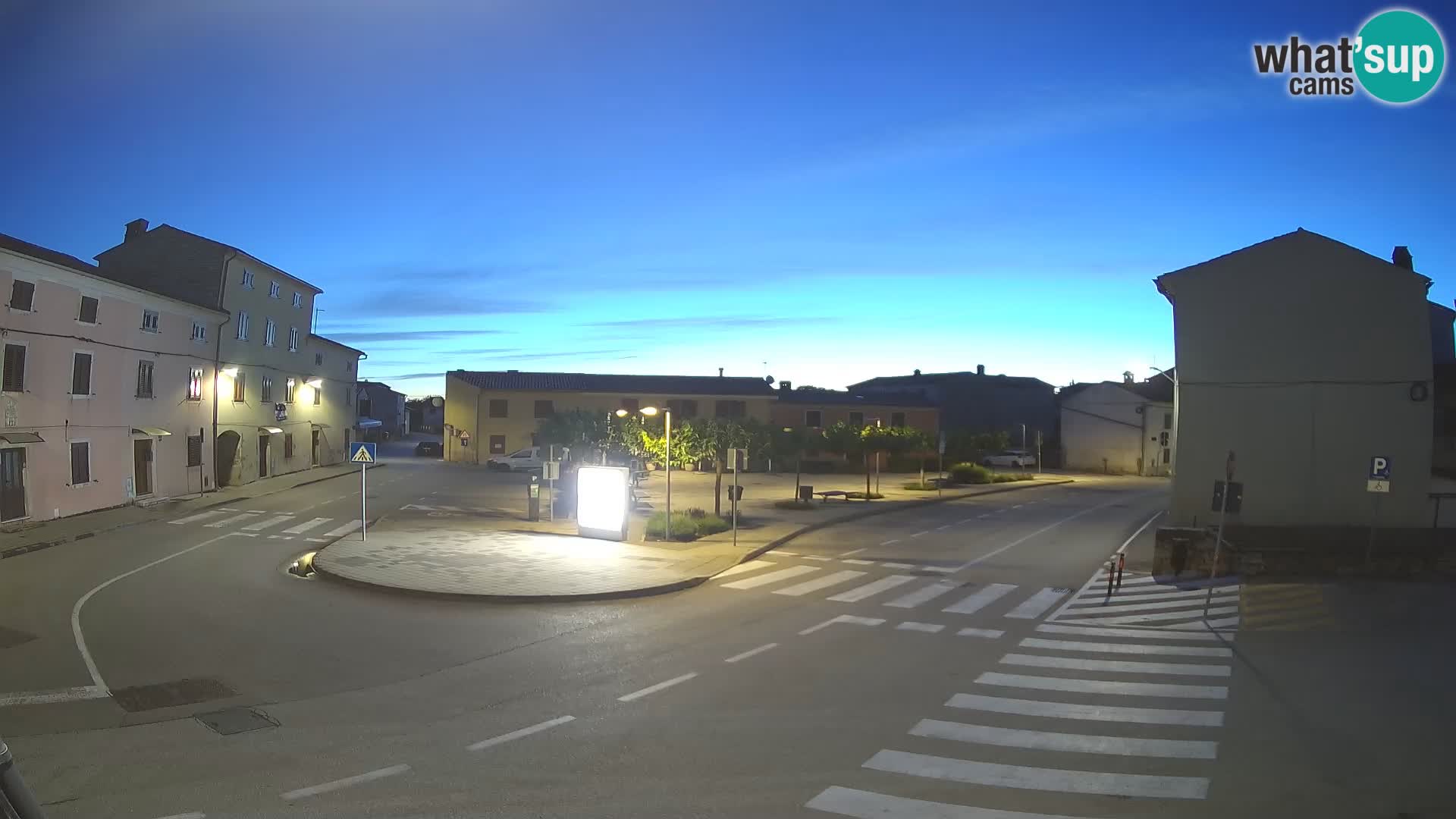 Bale Trg La Musa webcam – Istria – Croatia