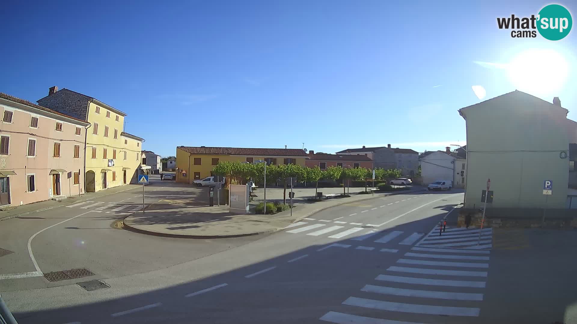 Bale Trg La Musa webcam – Istria – Croatia