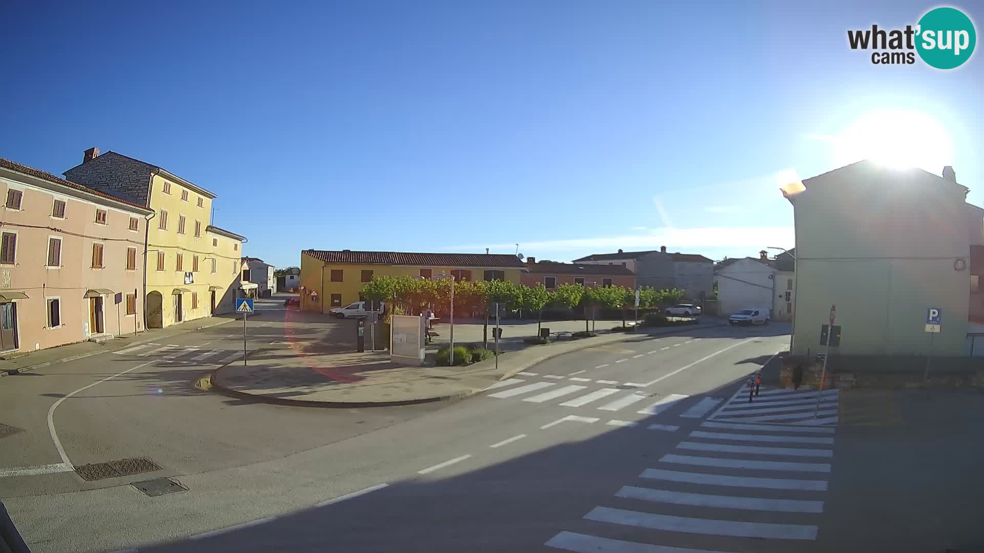 Bale, webcam de la plaza La Musa – Istria – Croacia