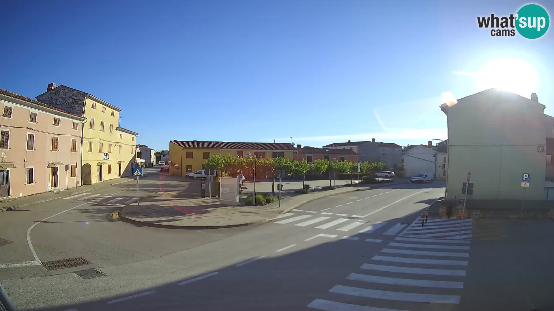 Bale Trg La Musa webcam – Istria – Croatia