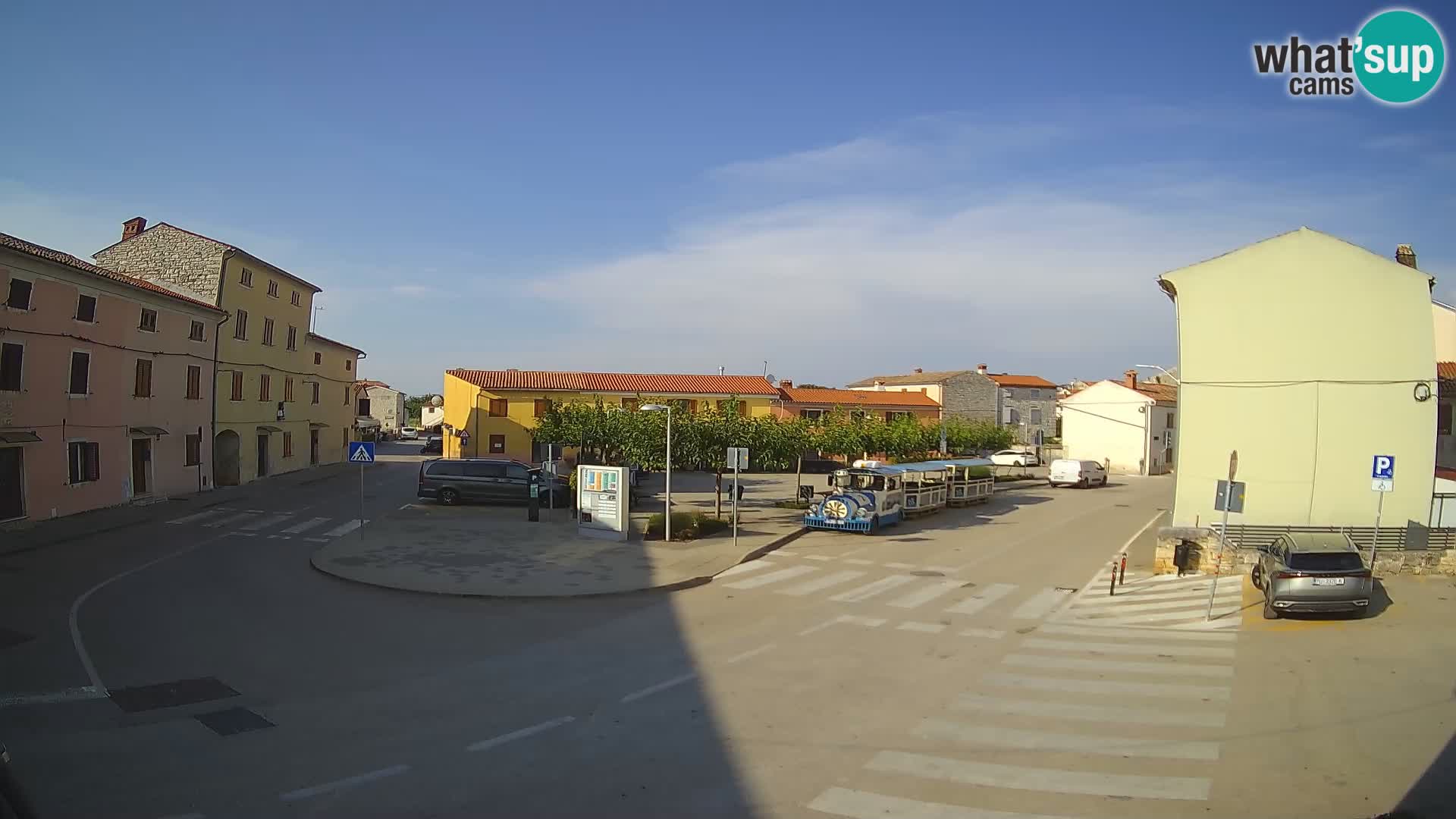 Bale Trg La Musa webcam – Istria – Croatia