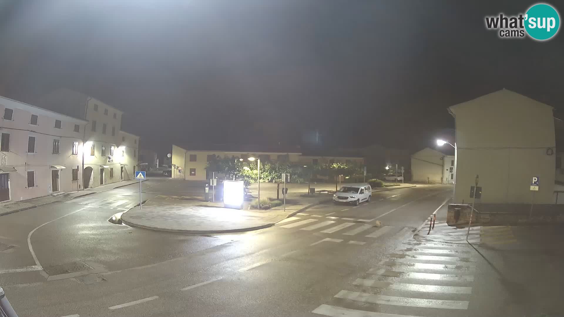 Bale, webcam de la place La Musa – Istrie – Croatie