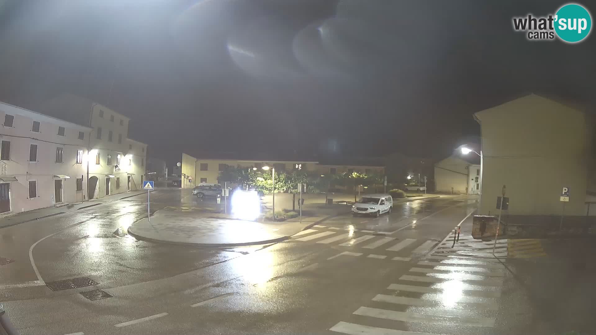 Bale, webcam de la plaza La Musa – Istria – Croacia