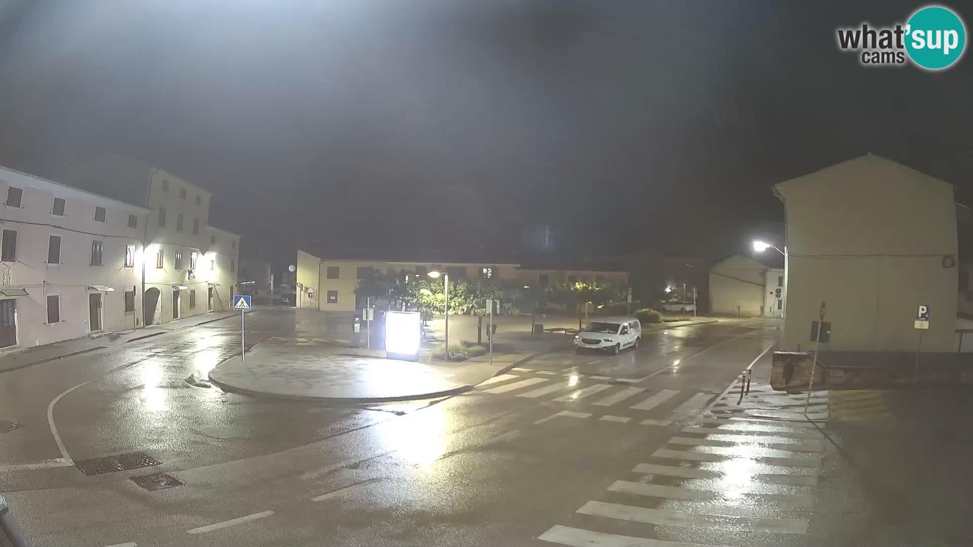 Bale, webcam de la plaza La Musa – Istria – Croacia