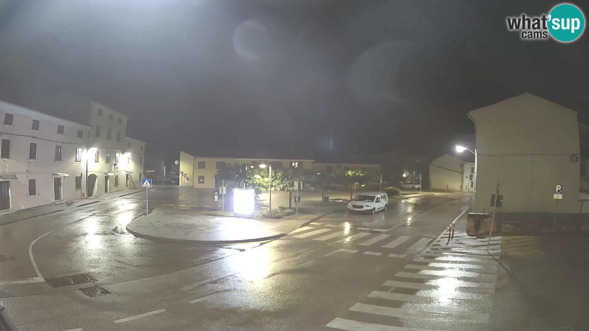 Bale, webcam de la plaza La Musa – Istria – Croacia