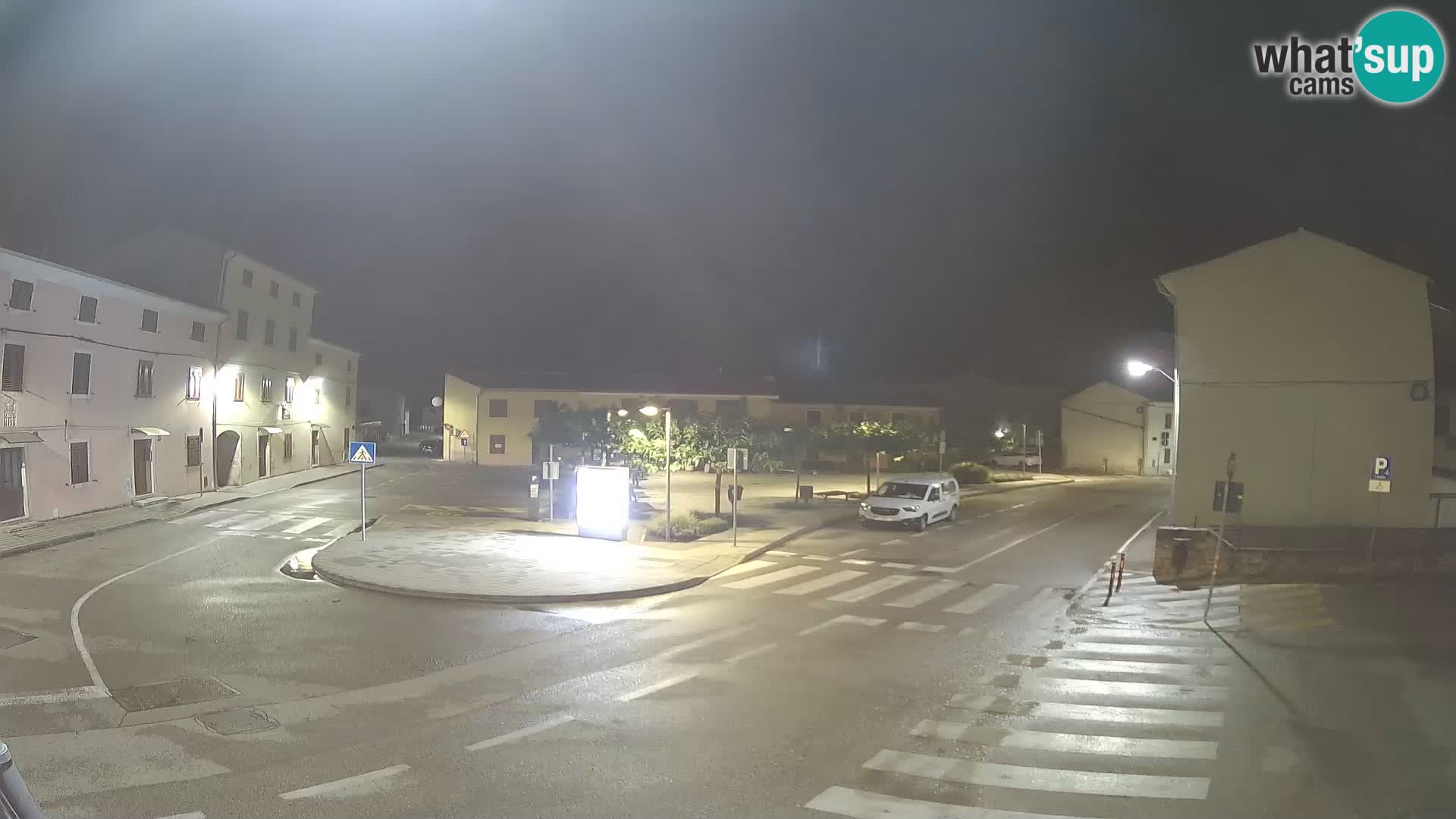 Bale, webcam de la place La Musa – Istrie – Croatie