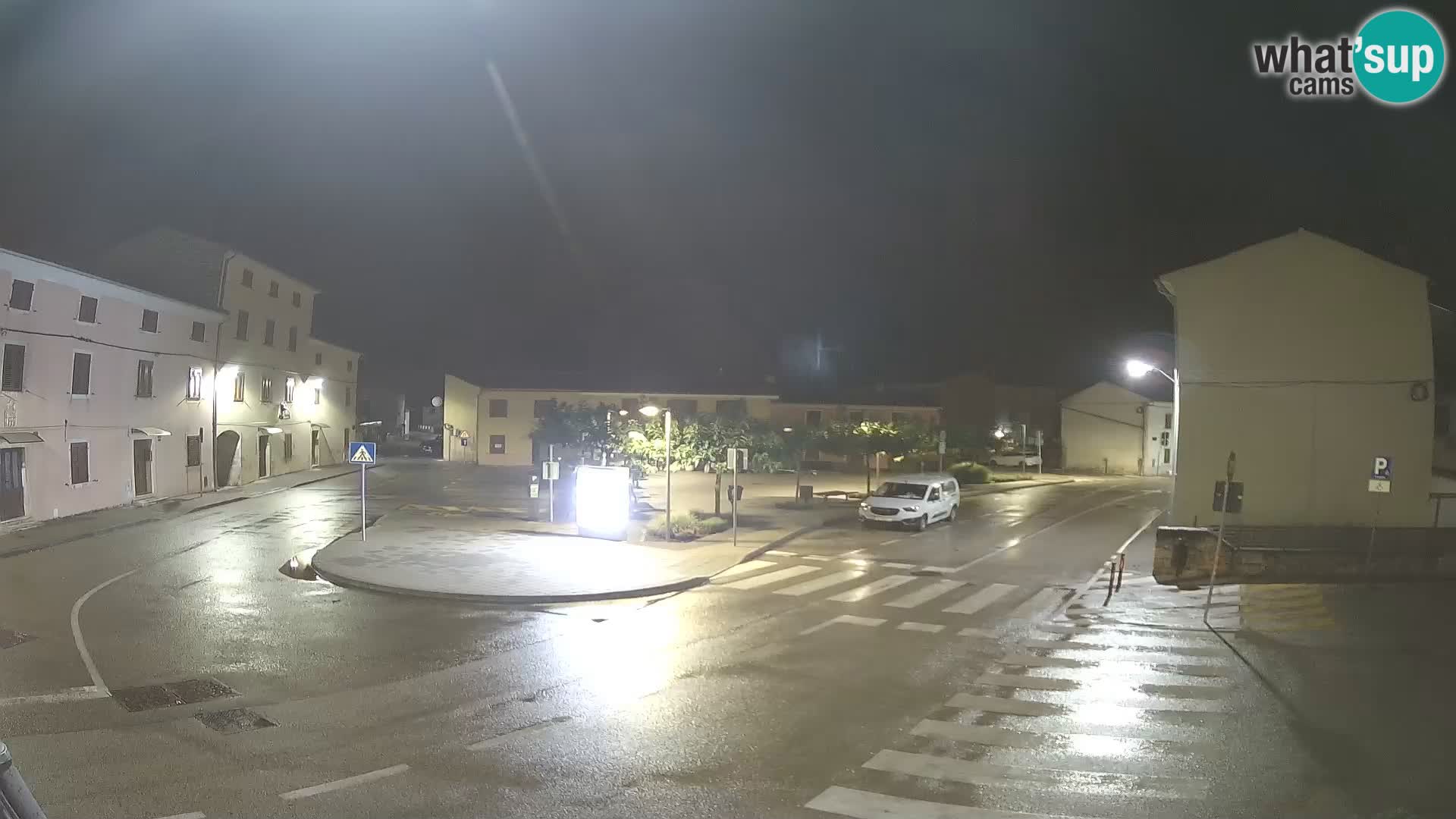 Bale, webcam de la place La Musa – Istrie – Croatie